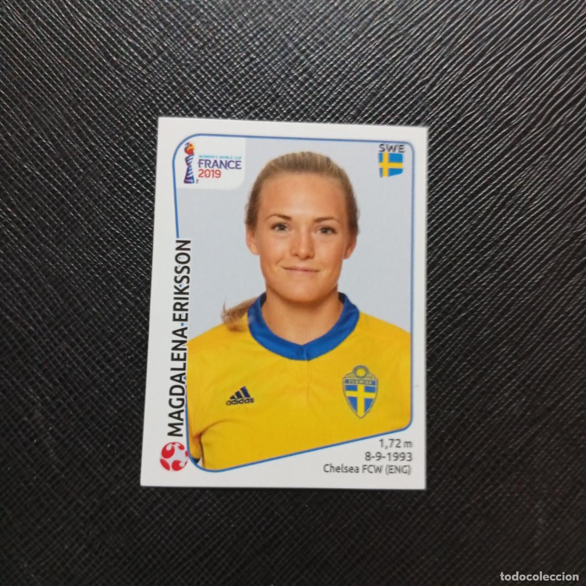 Fu&szlig;ball-Sticker: 466 MAGDALENA ERIKSSON SUECIA PANINI FEMENINO WOMEN&acute;S MUNDIAL 2019 FRANCIA 19 - SIN PEGAR - A74 PG72
