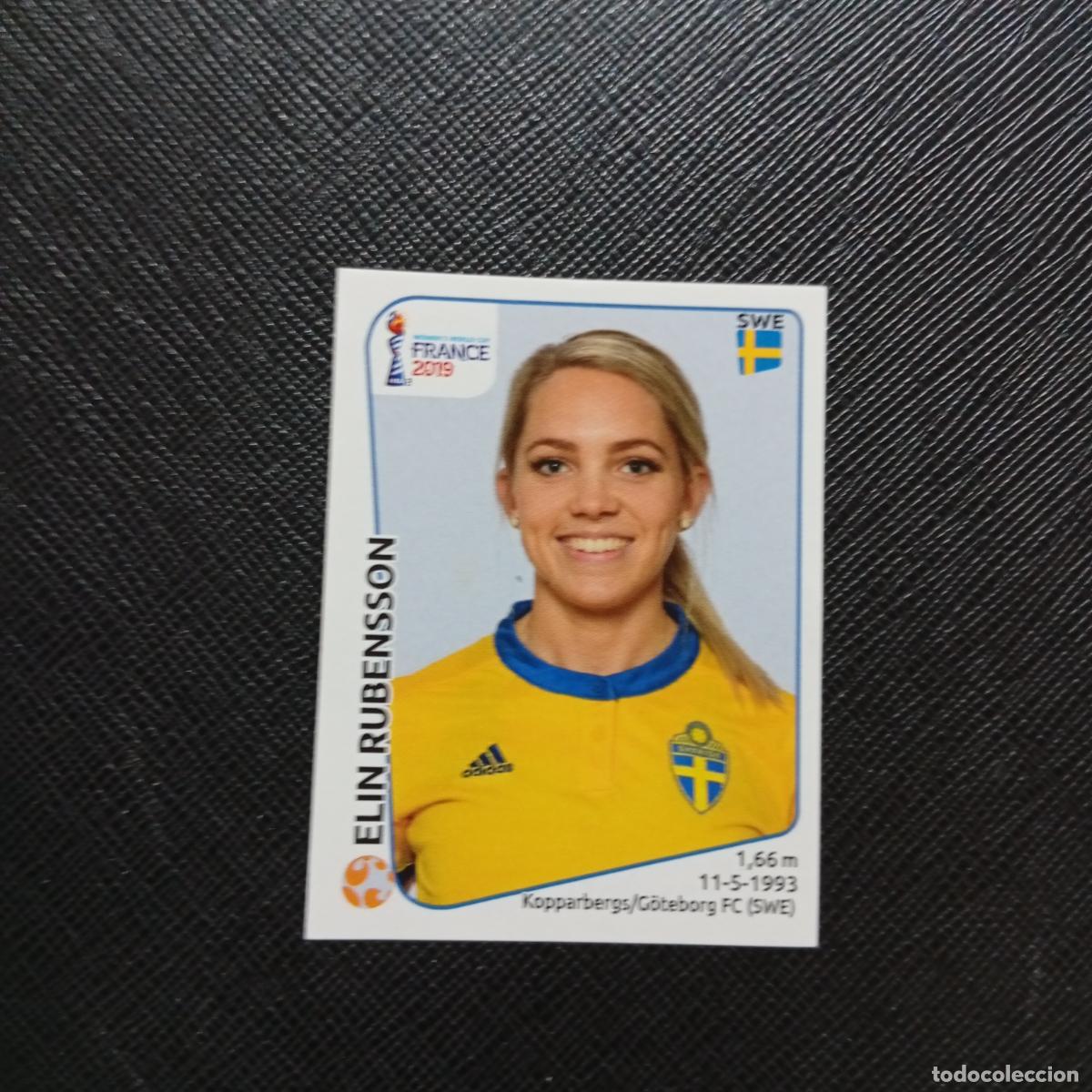 Football Stickers: 473 ELIN RUBENSSON SUECIA PANINI FEMENINO WOMEN&acute;S MUNDIAL 2019 FRANCIA 19 - SIN PEGAR - A74 PG73