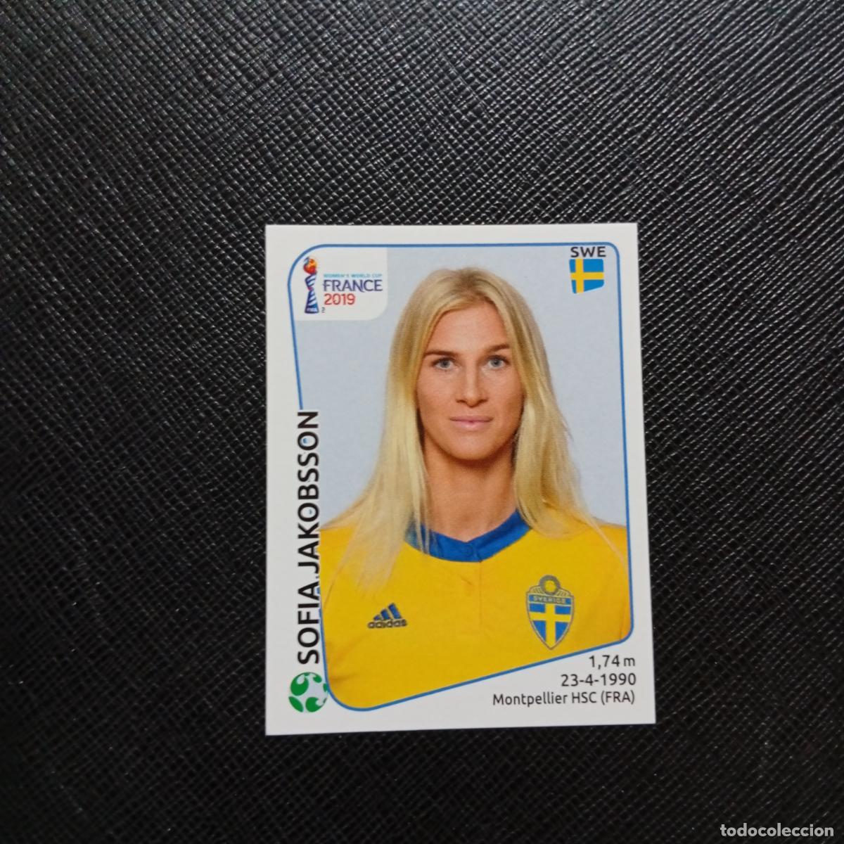 Figurine di Calcio: 477 SOFIA JAKOBSSON SUECIA PANINI FEMENINO WOMEN&acute;S MUNDIAL 2019 FRANCIA 19 - SIN PEGAR - A74 PG73