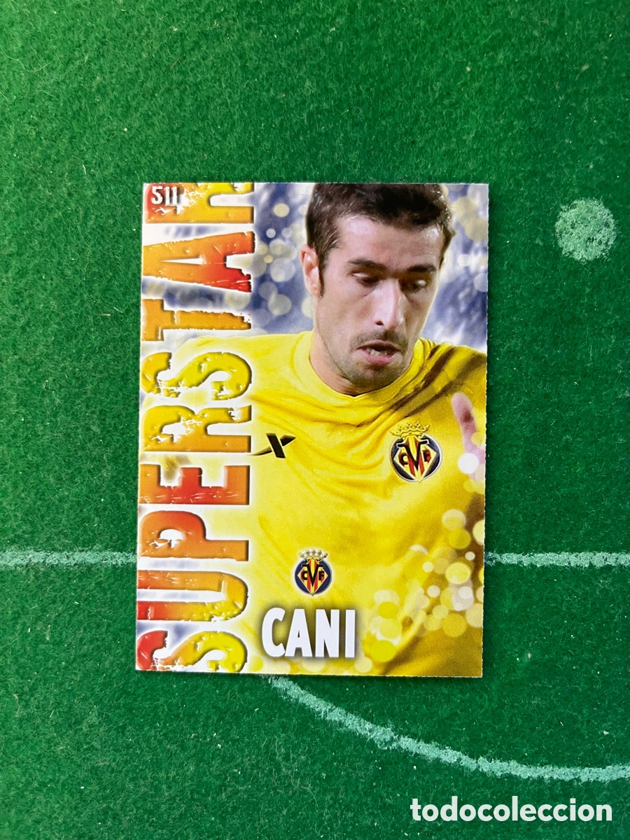 Cromos de F&uacute;tbol: 511 CANI VILLARREAL LAS FICHAS DE LA LIGA 2013 2014 MUNDICROMO SUPERSTAR