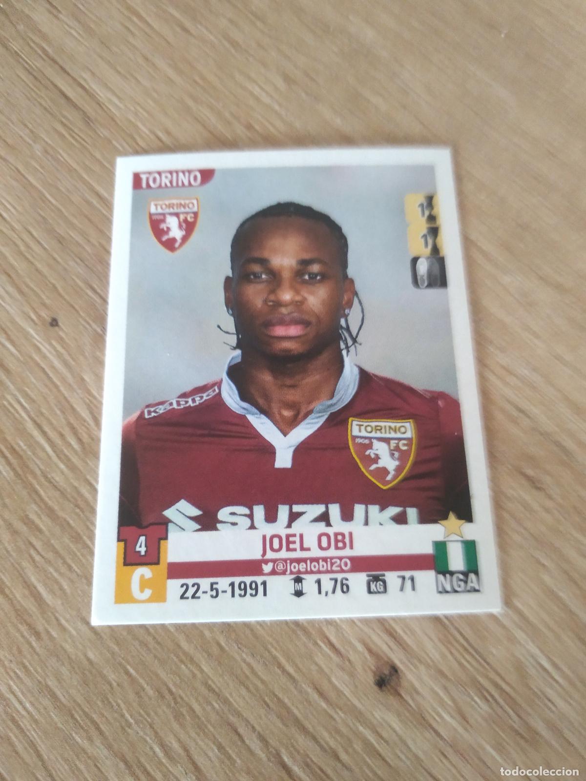 Cromos de F&uacute;tbol: 544 JOEL OBI TORINO CROMO FUTBOL PANINI LIGA ITALIA 15-16 CALCIATORI 2015-2016