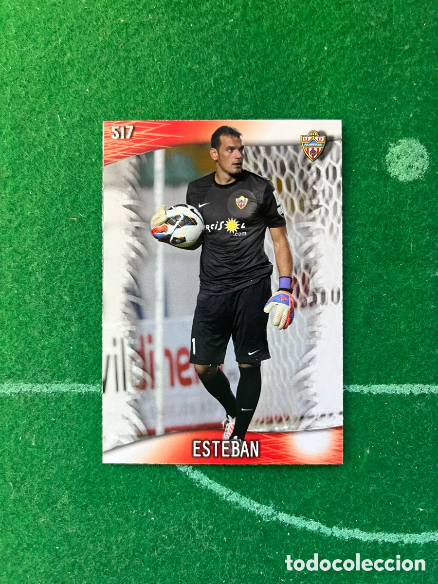 Cromos de F&uacute;tbol: 517 ESTEBAN ALMER&Iacute;A LAS FICHAS DE LA LIGA 2013 2014 MUNDICROMO