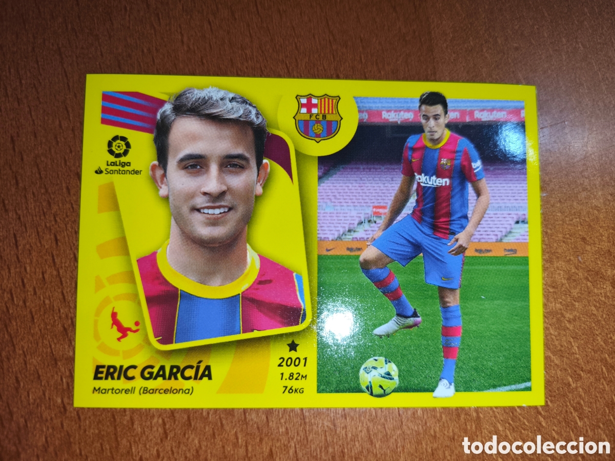 Cromos de F&uacute;tbol: Eric Garc&iacute;a fichaje n&deg;4 liga este 21/22 Barcelona