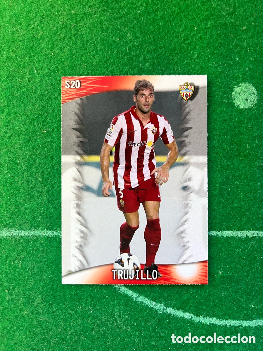 Cromos de F&uacute;tbol: 520 TRUJILLO ALMER&Iacute;A LAS FICHAS DE LA LIGA 2013 2014 MUNDICROMO