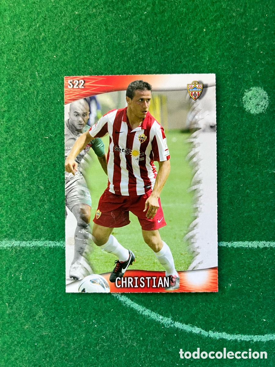 Cromos de F&uacute;tbol: 522 CHRISTIAN ALMER&Iacute;A LAS FICHAS DE LA LIGA 2013 2014 MUNDICROMO