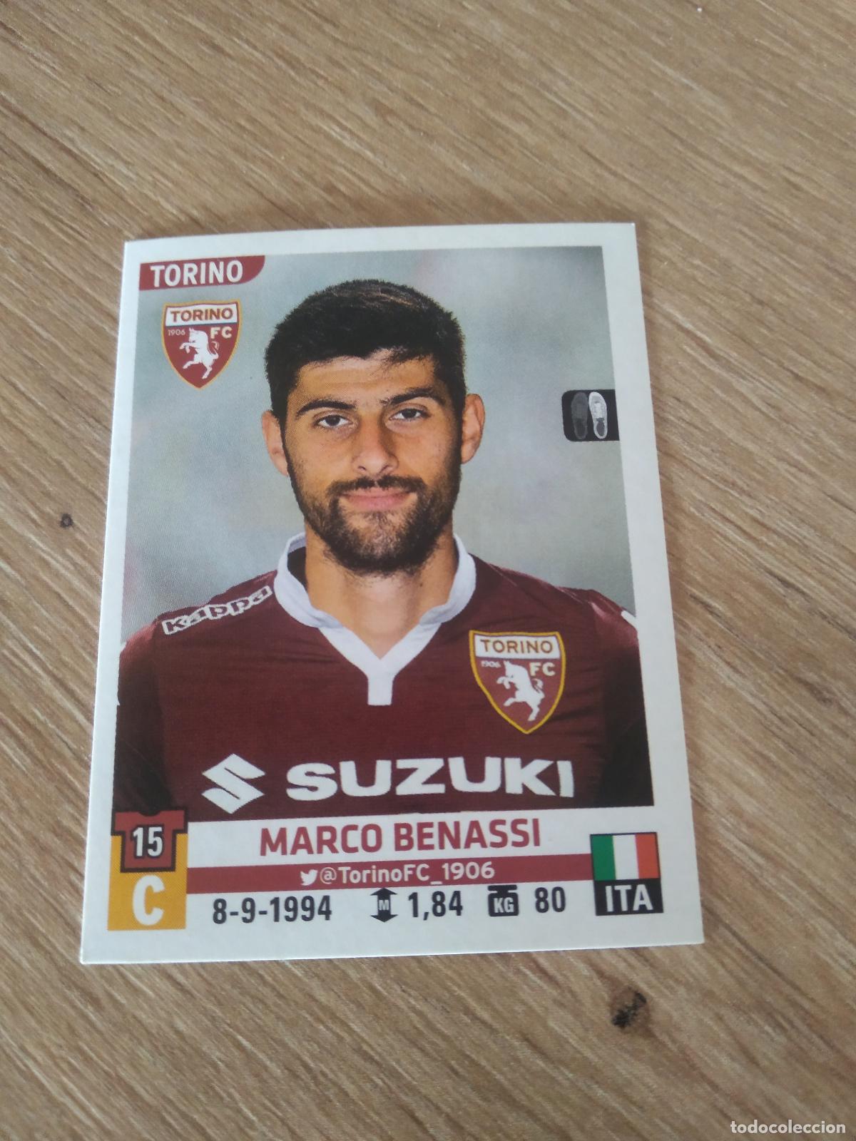 Cromos de F&uacute;tbol: 548 MARCO BENASSI TORINO CROMO FUTBOL PANINI LIGA ITALIA 15-16 CALCIATORI 2015-2016