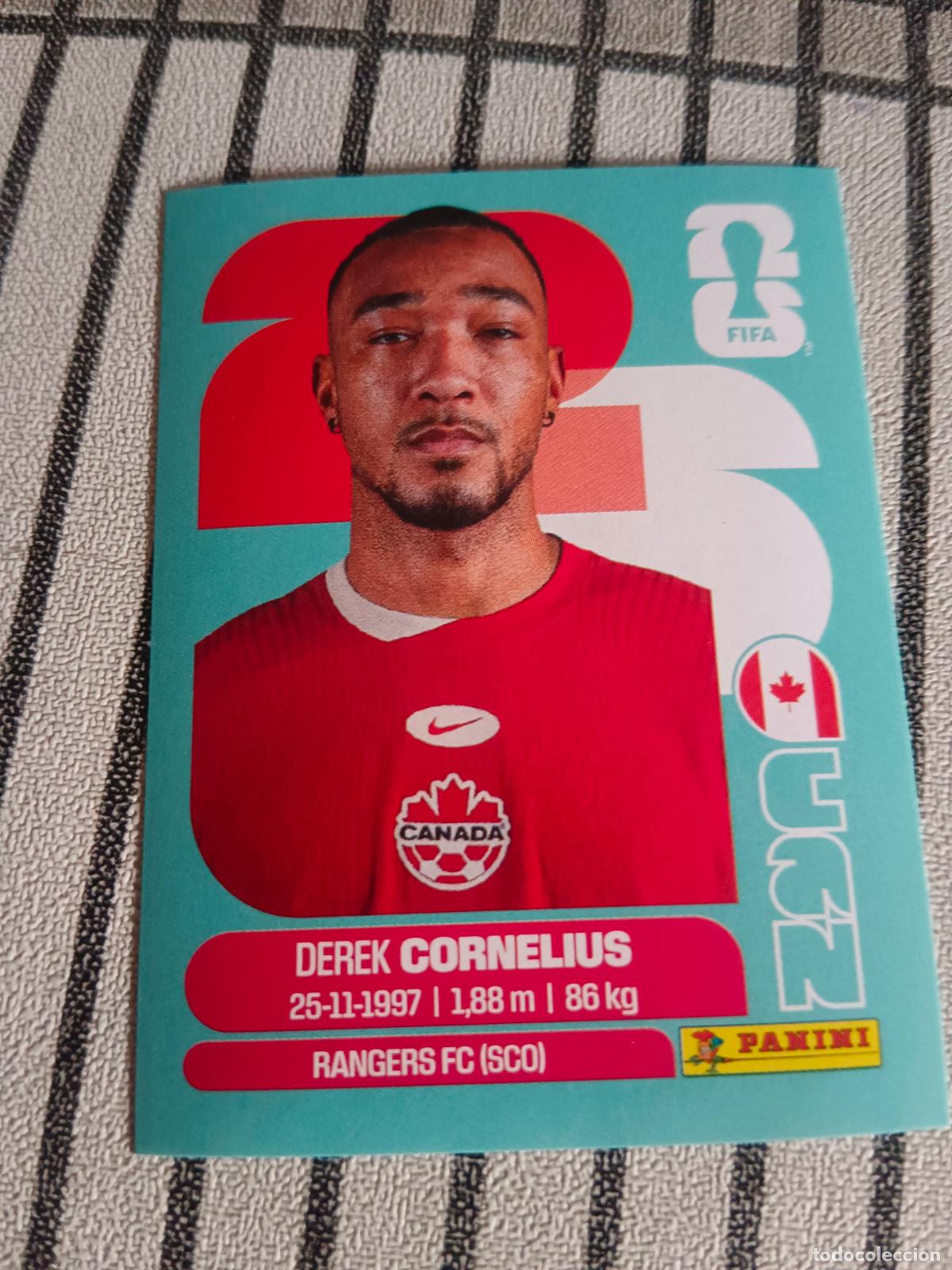 Cromos de F&uacute;tbol: MUNDIAL 2026 ESTADOS UNIDOS USA MEXICO MEJICO CANADA CAN 7 CAN7 CORNELIUS CANADA FIFA WORLD