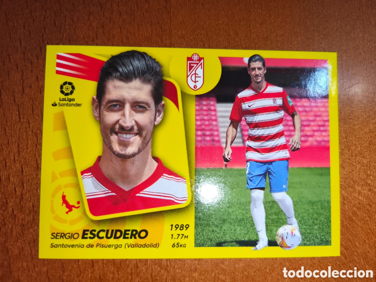 Cromos de F&uacute;tbol: Escudero fichaje n&deg;32 Bis liga este 21/22 Granada