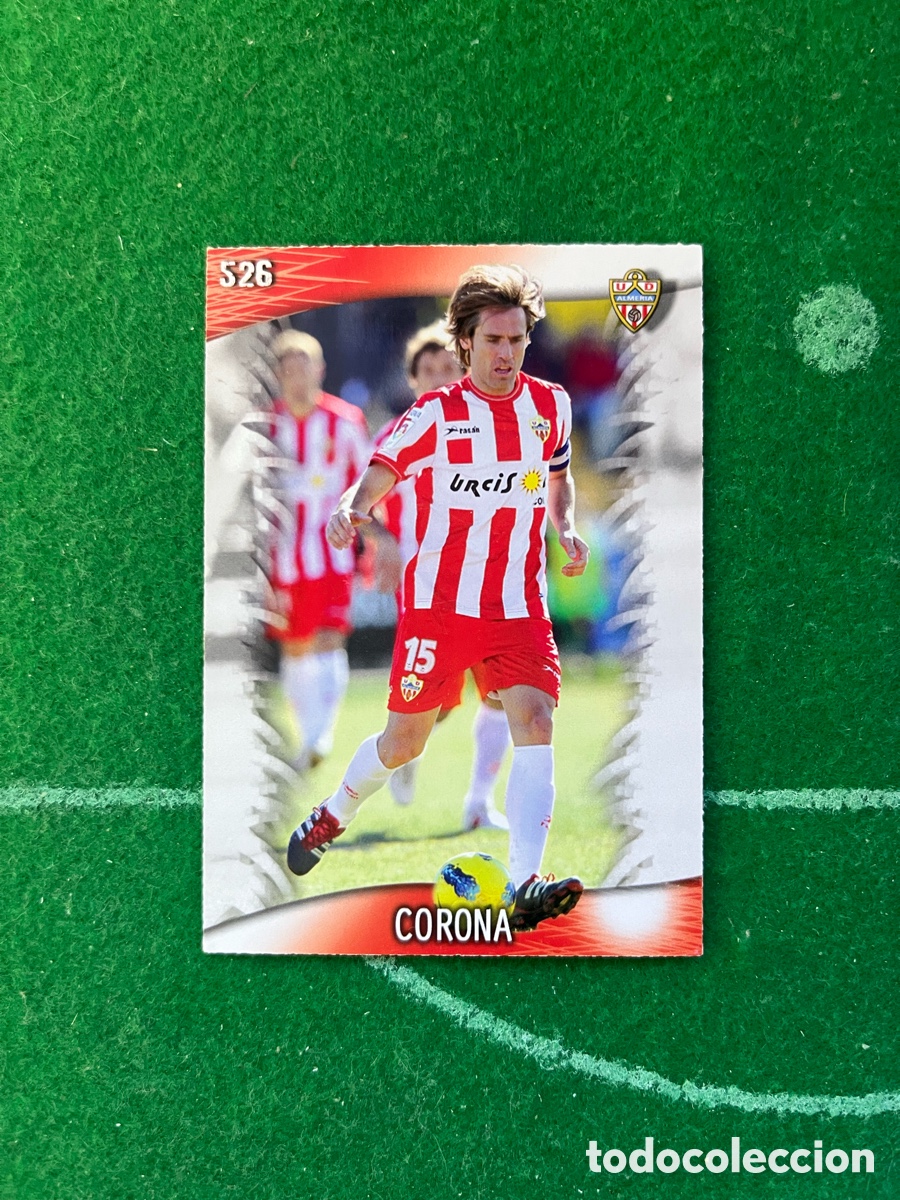 Cromos de F&uacute;tbol: 526 CORONA ALMER&Iacute;A LAS FICHAS DE LA LIGA 2013 2014 MUNDICROMO