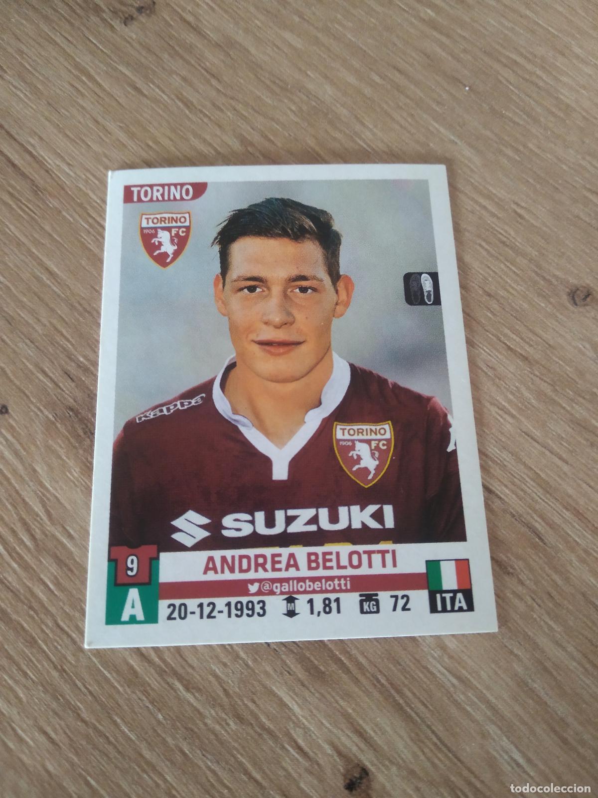 Cromos de F&uacute;tbol: 551 ANDREA BELOTTI TORINO CROMO FUTBOL PANINI LIGA ITALIA 15-16 CALCIATORI 2015-2016