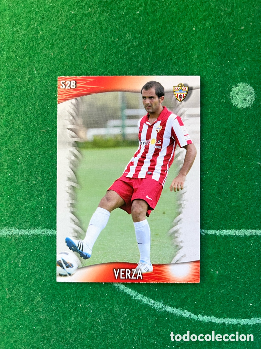 Cromos de F&uacute;tbol: 528 VERZA ALMER&Iacute;A LAS FICHAS DE LA LIGA 2013 2014 MUNDICROMO