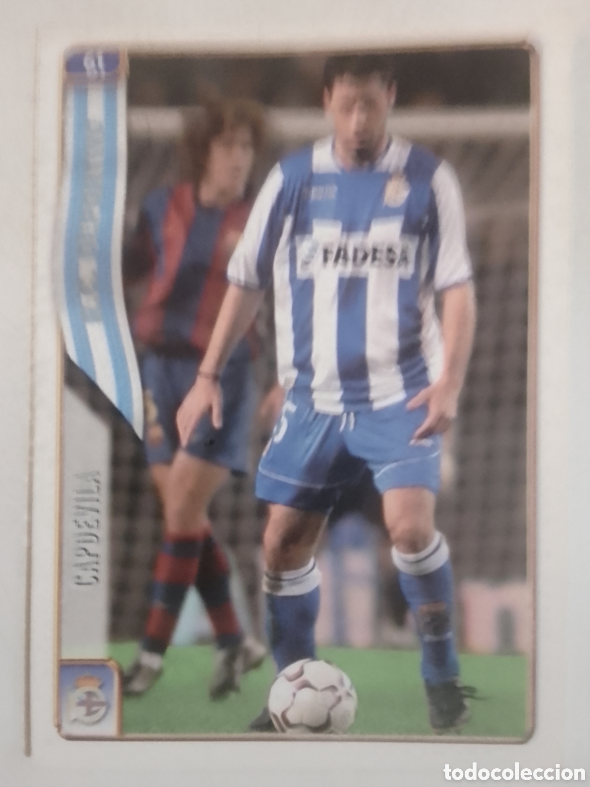 Cromos de F&uacute;tbol: Mundicromo 2005 n&deg; 61 Capdevila &bull; Deportivo.
