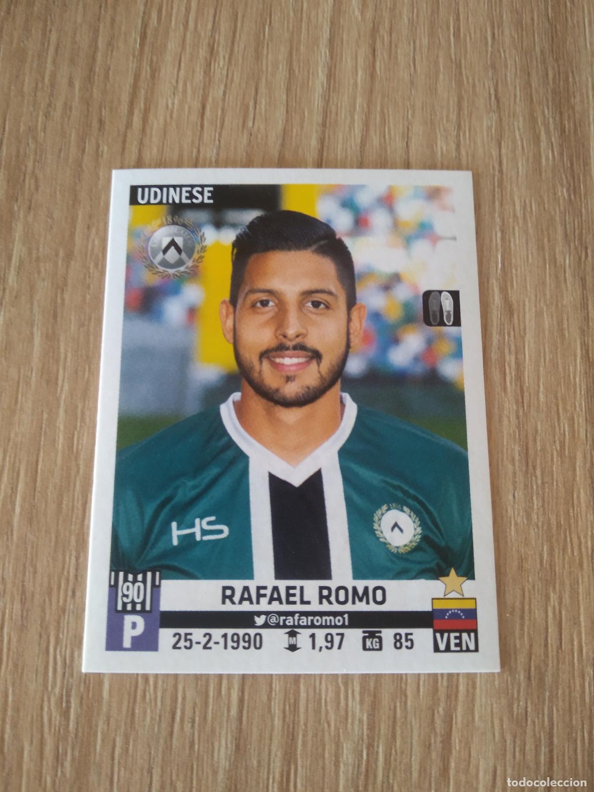 Cromos de F&uacute;tbol: 562 RAFAEL ROMO UDINESE CROMO FUTBOL PANINI LIGA ITALIA 15-16 CALCIATORI 2015-2016