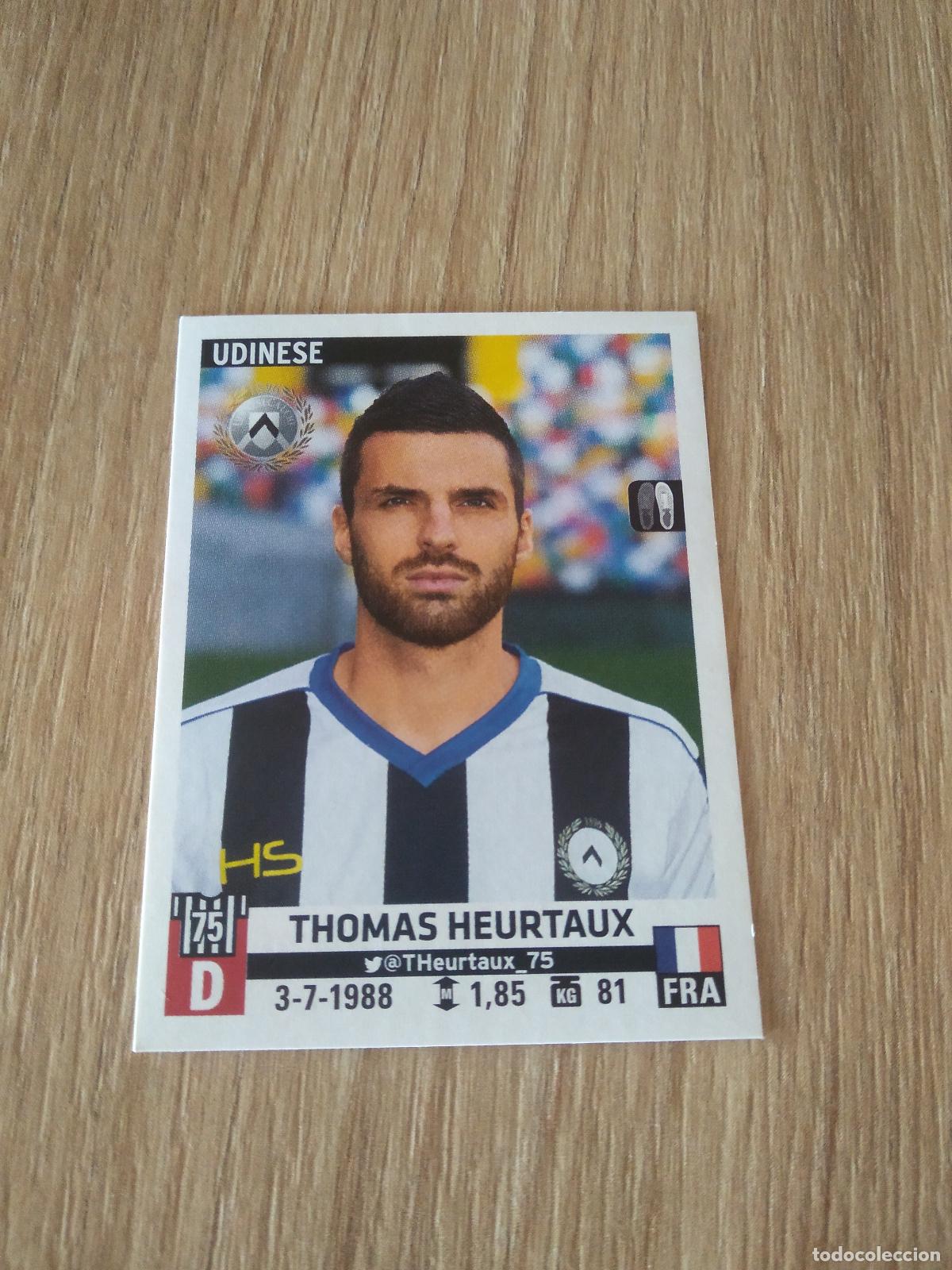Cromos de F&uacute;tbol: 564 THOMAS HEURTAUX UDINESE CROMO FUTBOL PANINI LIGA ITALIA 15-16 CALCIATORI 2015-2016