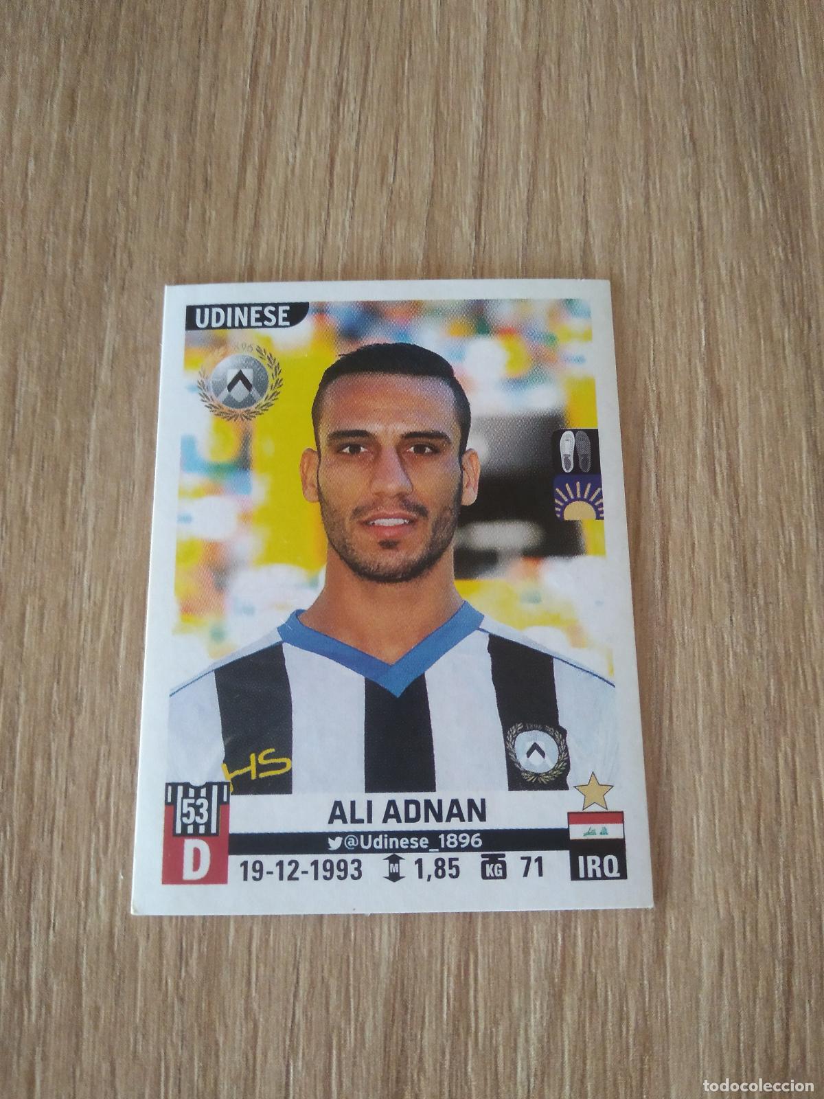 Cromos de F&uacute;tbol: 570 ALI ADNAN UDINESE CROMO FUTBOL PANINI LIGA ITALIA 15-16 CALCIATORI 2015-2016