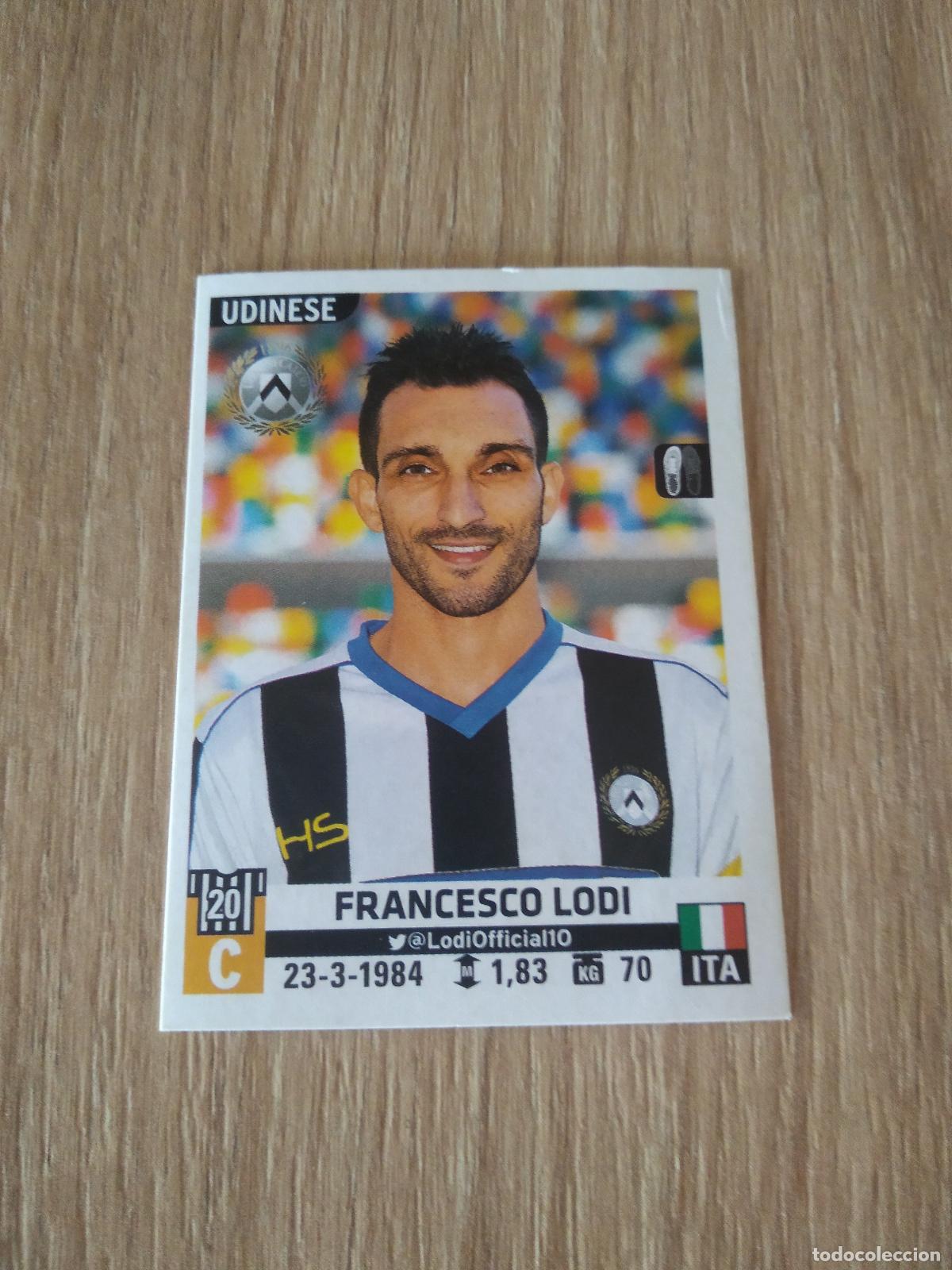 Cromos de F&uacute;tbol: 574 FRANCESCO LODI UDINESE CROMO FUTBOL PANINI LIGA ITALIA 15-16 CALCIATORI 2015-2016
