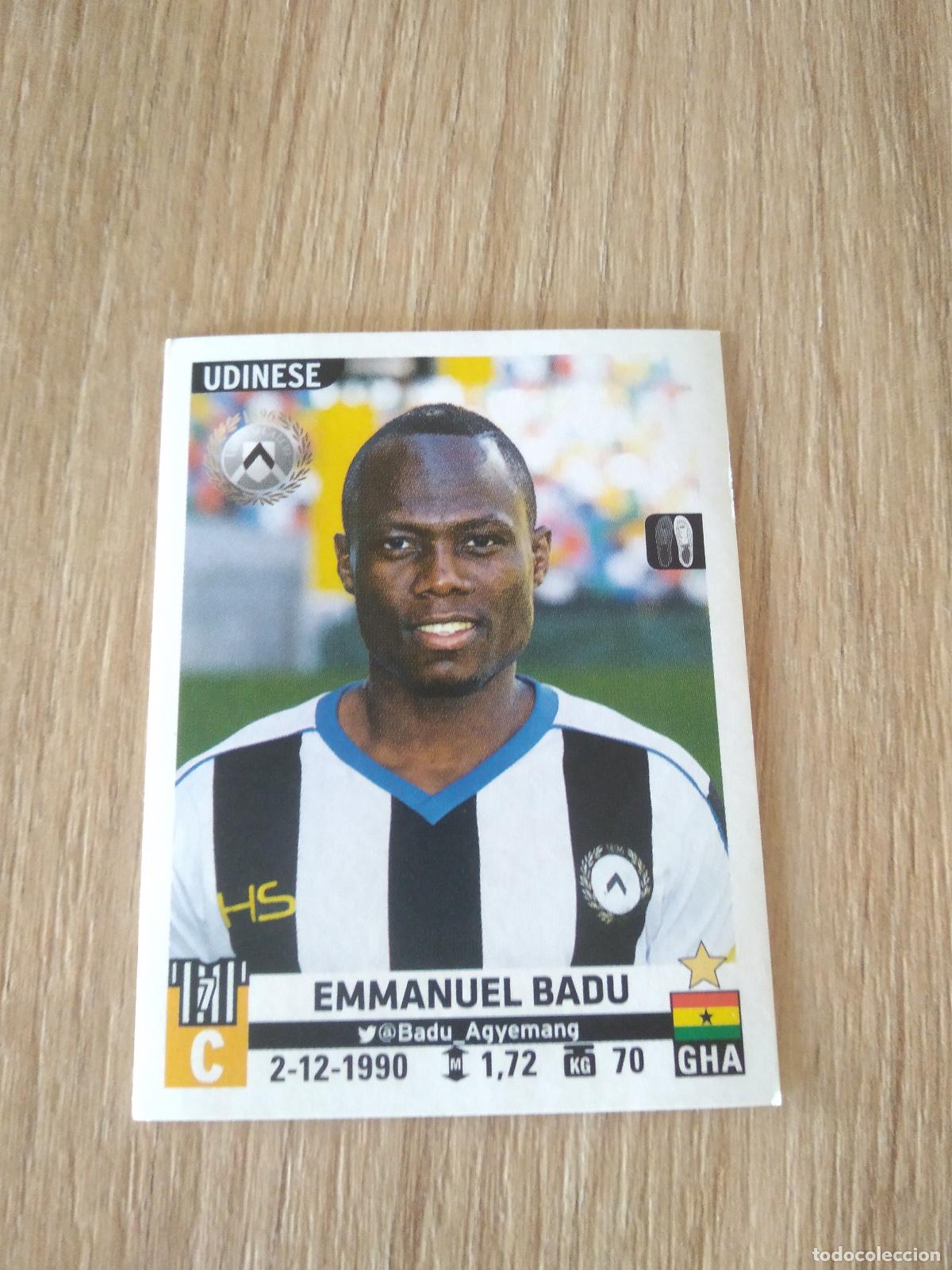 Cromos de F&uacute;tbol: 575 EMMANUEL BADU UDINESE CROMO FUTBOL PANINI LIGA ITALIA 15-16 CALCIATORI 2015-2016