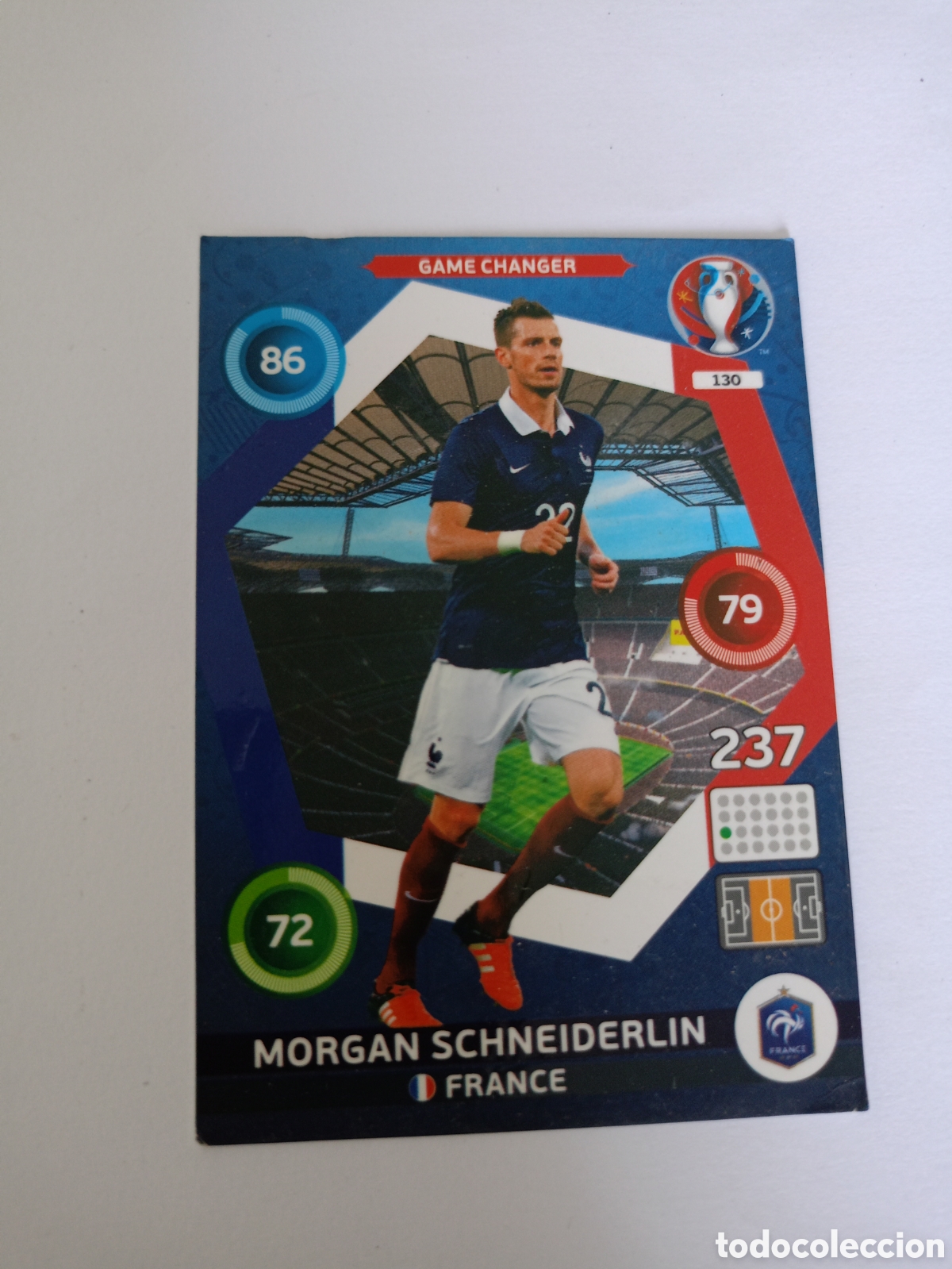 Cromos de Futebol: EURO FRANCE 2016 Adrenalyn Panini-Card n 130 -SCHNEIDERLIN FRANCE-Game Changer