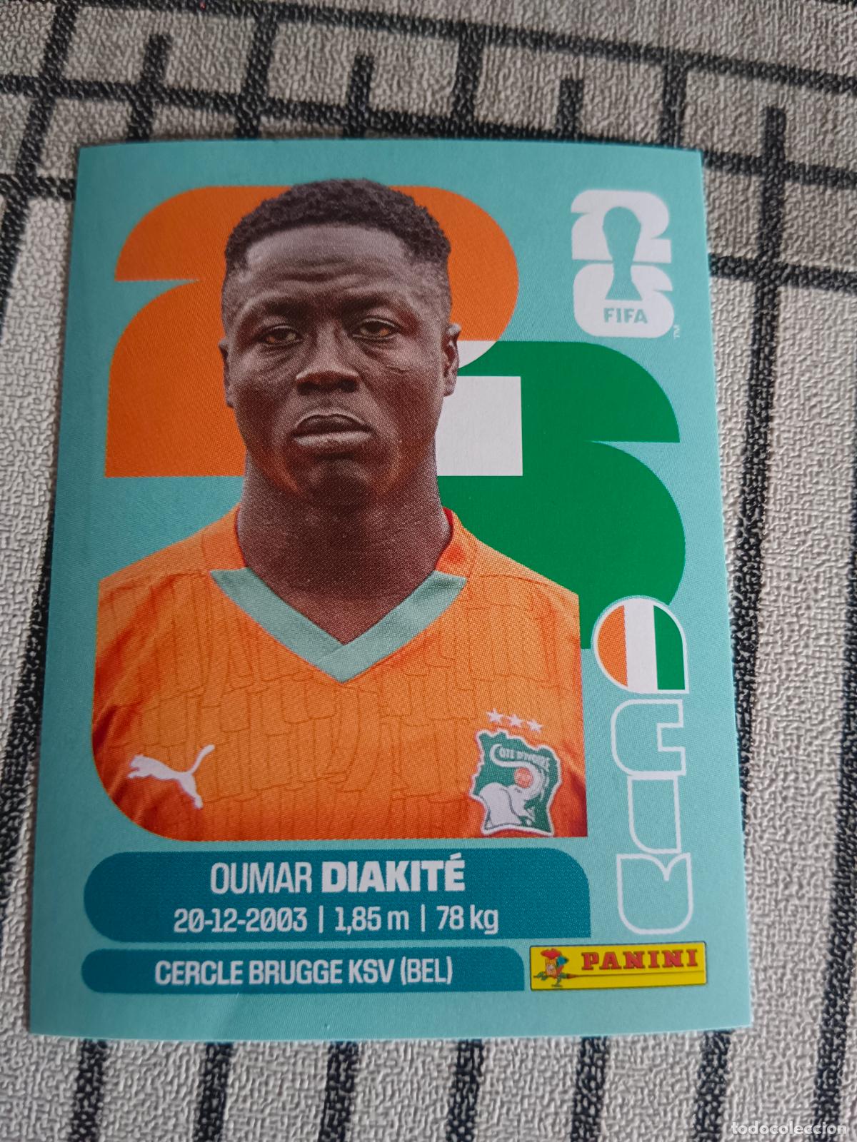 Cromos de F&uacute;tbol: MUNDIAL 2026 ESTADOS UNIDOS USA MEXICO MEJICO CANADA CIV 20 CIV20 DIAKITE COSTA DE MARFIL FIFA