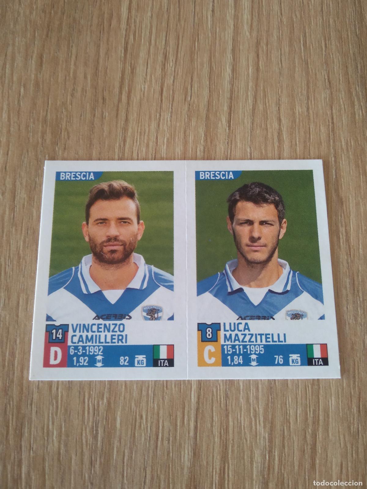 Cromos de F&uacute;tbol: 622 CAMILLERI MAZZITELLI BRESCIA CROMO FUTBOL PANINI LIGA ITALIA 15-16 CALCIATORI 2015-2016