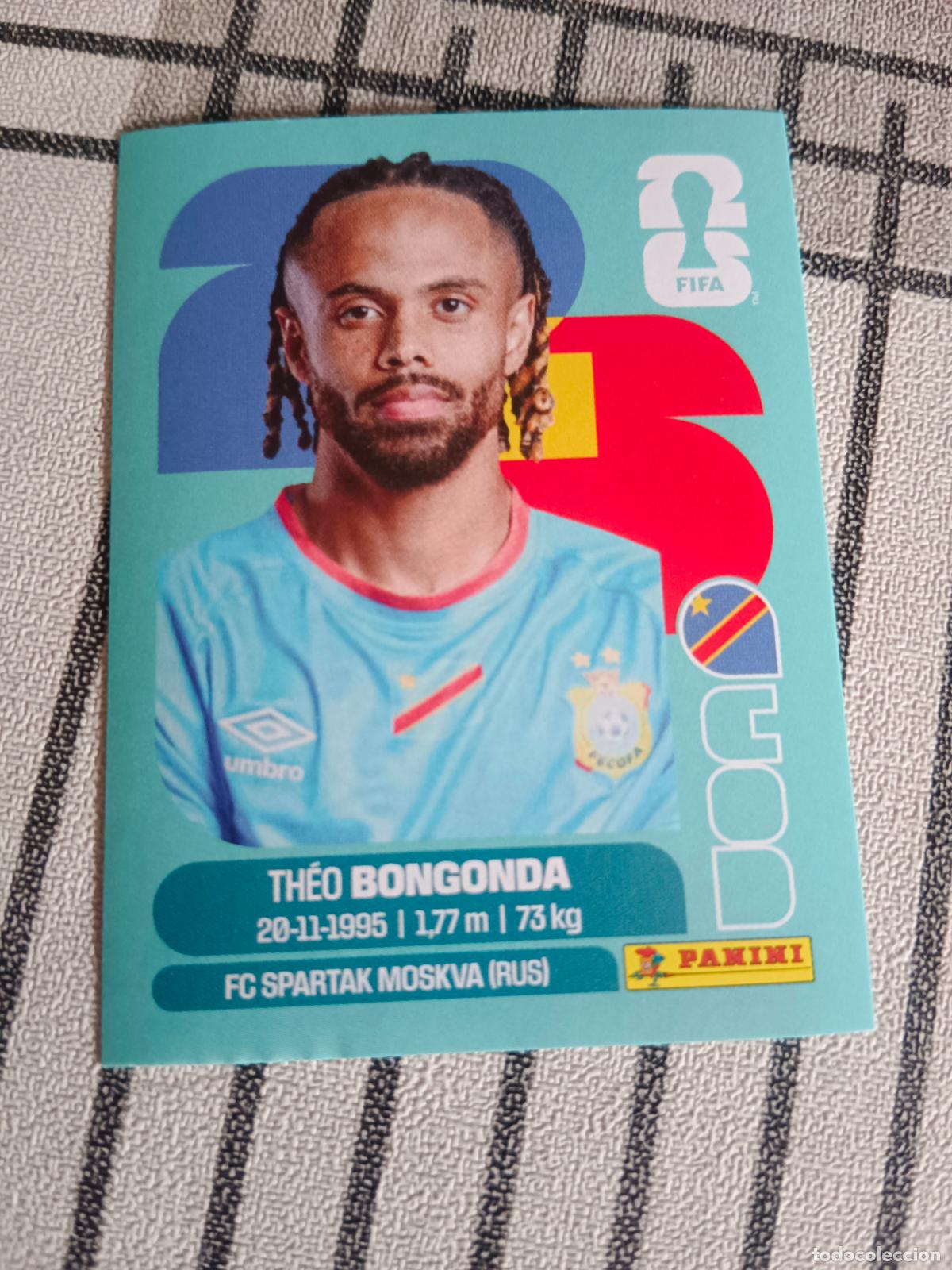 Cromos de Futebol: MUNDIAL 2026 ESTADOS UNIDOS USA MEXICO MEJICO CANADA COD 14 COD14 BONGONDA CONGO FIFA