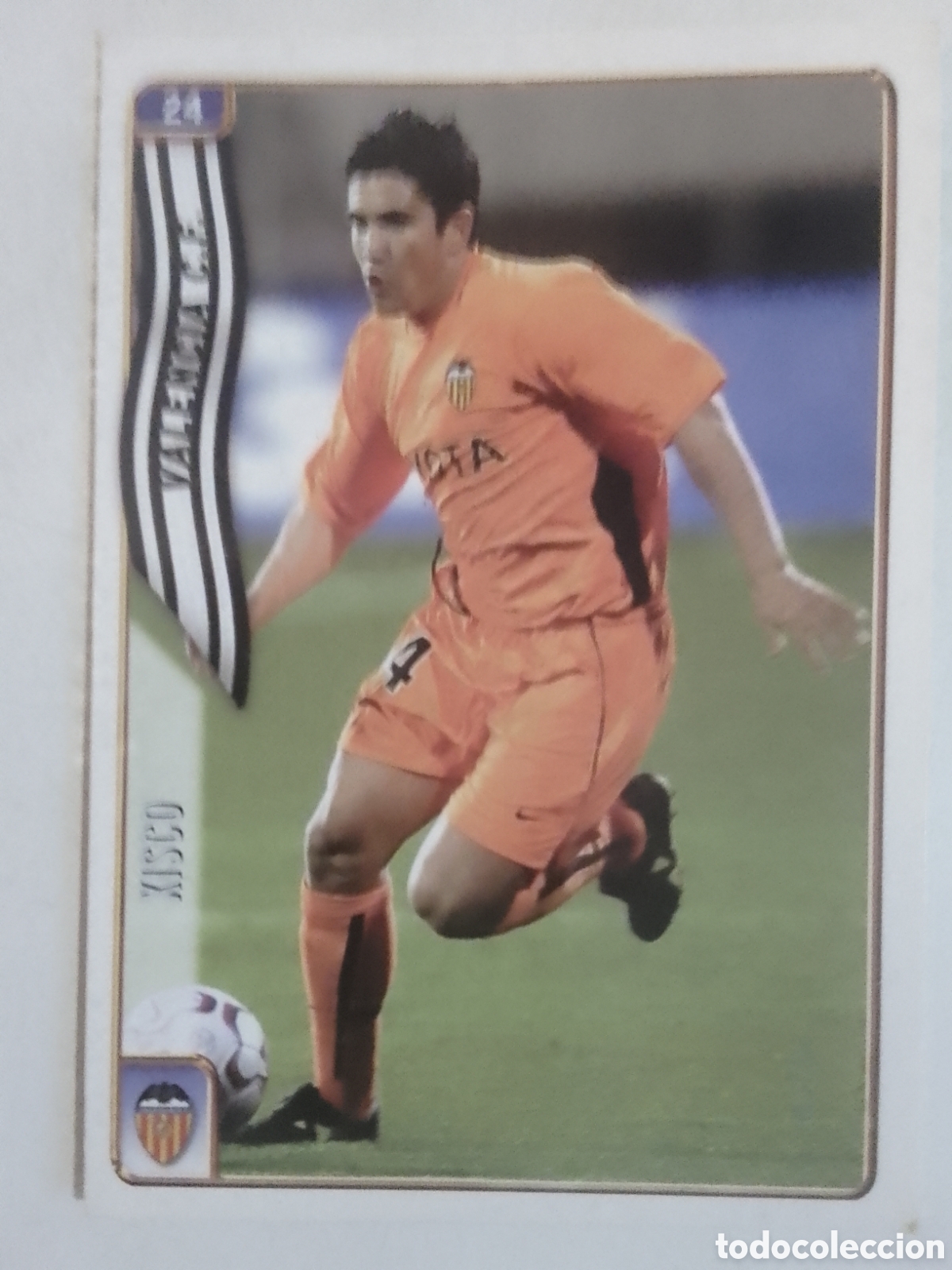 Cromos de F&uacute;tbol: Mundicromo 2005 n&deg; 24 Xisco &bull; Valencia.