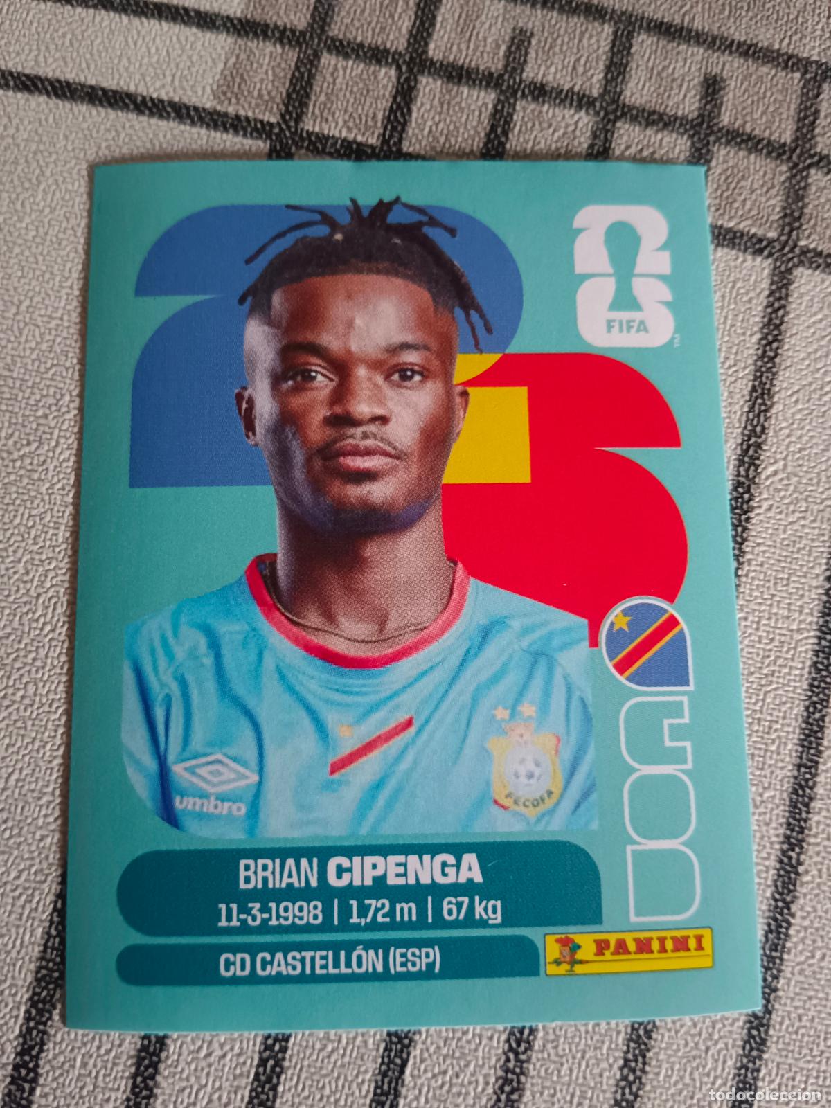 Cromos de F&uacute;tbol: MUNDIAL 2026 ESTADOS UNIDOS USA MEXICO MEJICO CANADA COD 17 COD17 CIPENGA CONGO FIFA