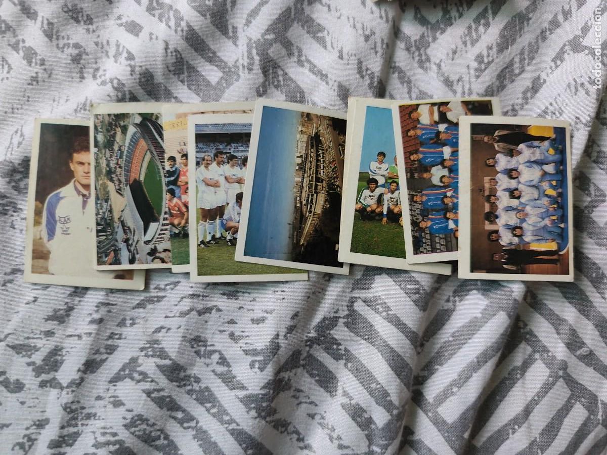 Cromos de F&uacute;tbol: Lote de 9 cromos trideporte Fher