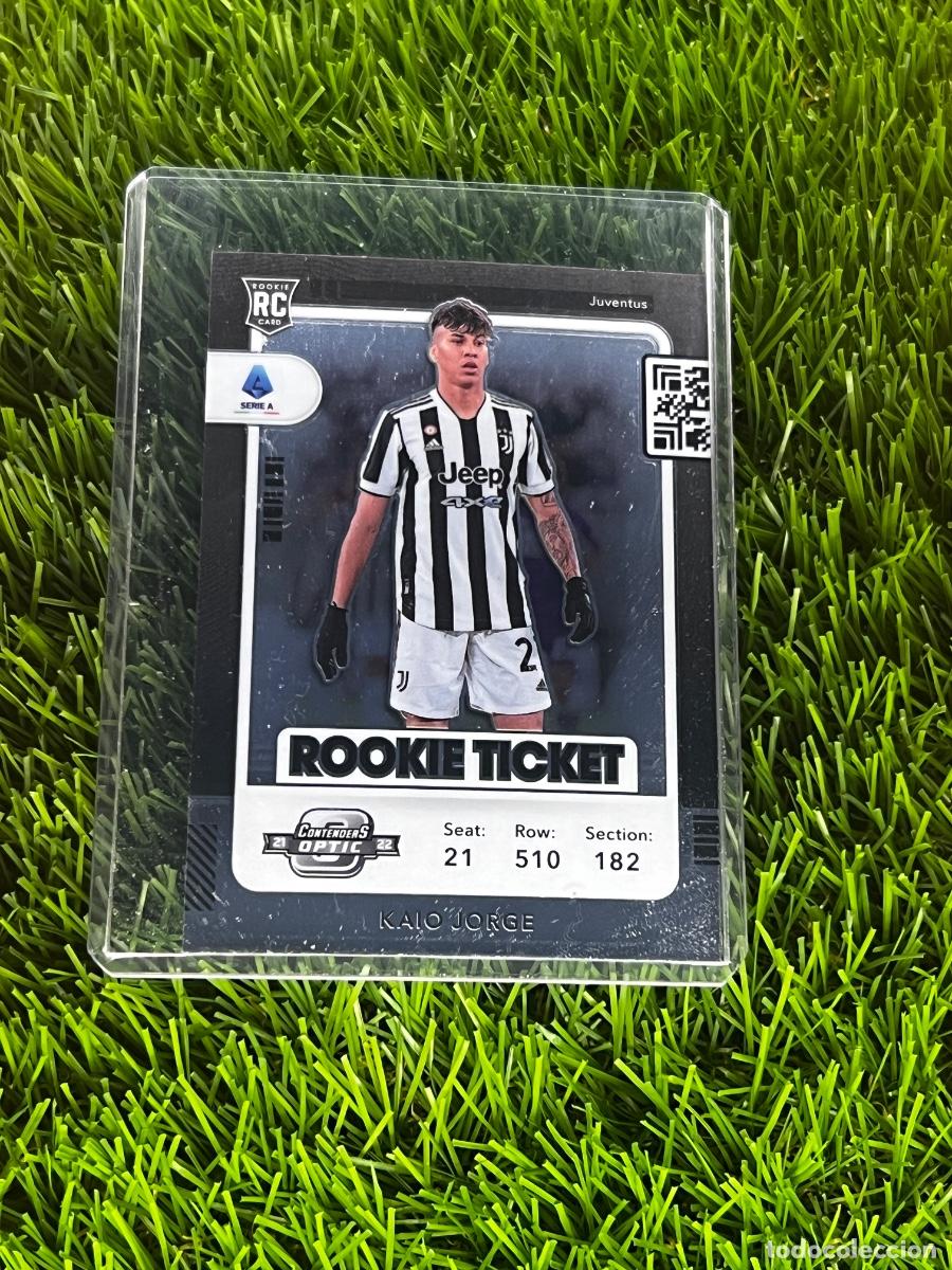 Football Stickers: N&ordm; 297 Kaio Jorge Contenders Rookie Ticket Juventus Panini Chronicles Serie A 21 22