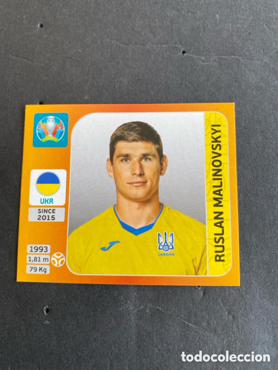 Cromos de f&uacute;tbol: Cromo Mundial Euro 2020 Ucrania N* 333