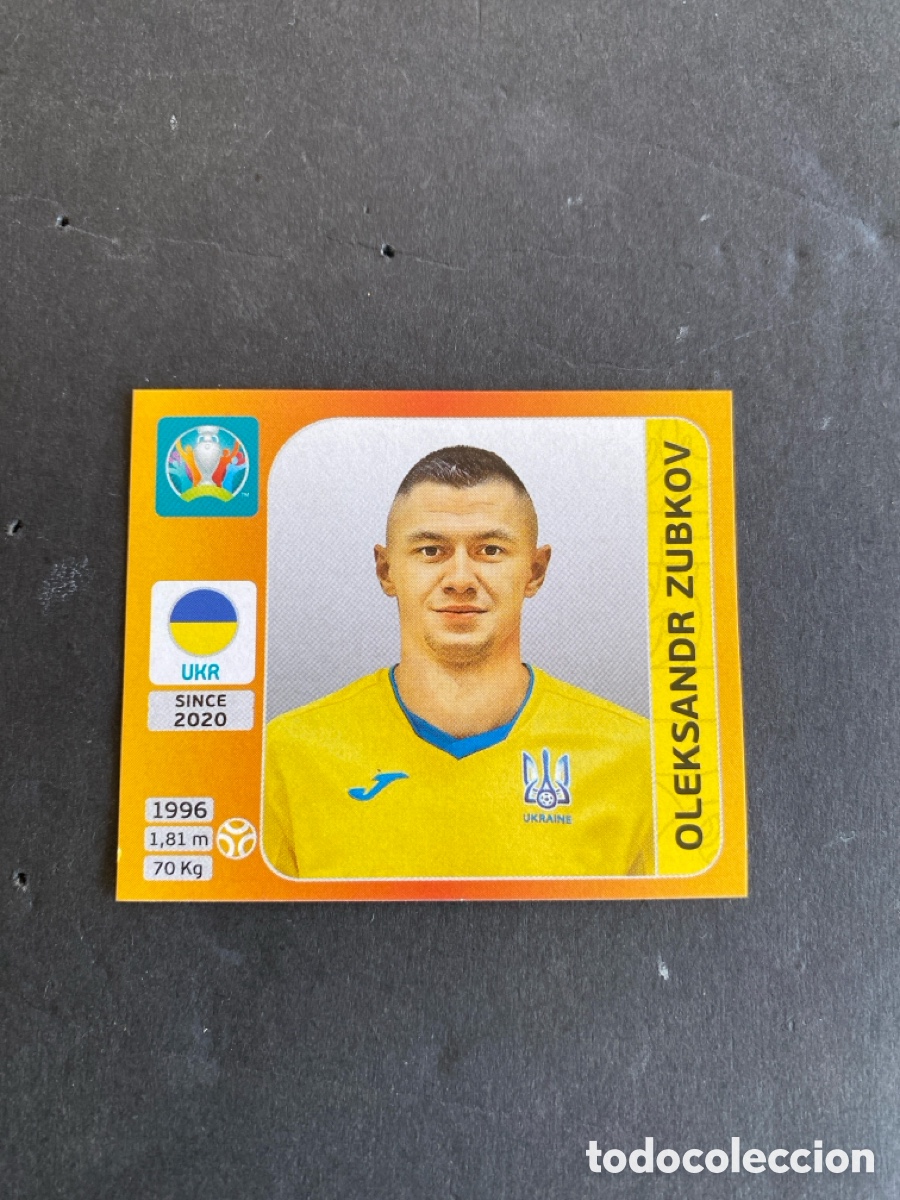 Cromos de f&uacute;tbol: Cromo Mundial Euro 2020 Ucrania N* 340