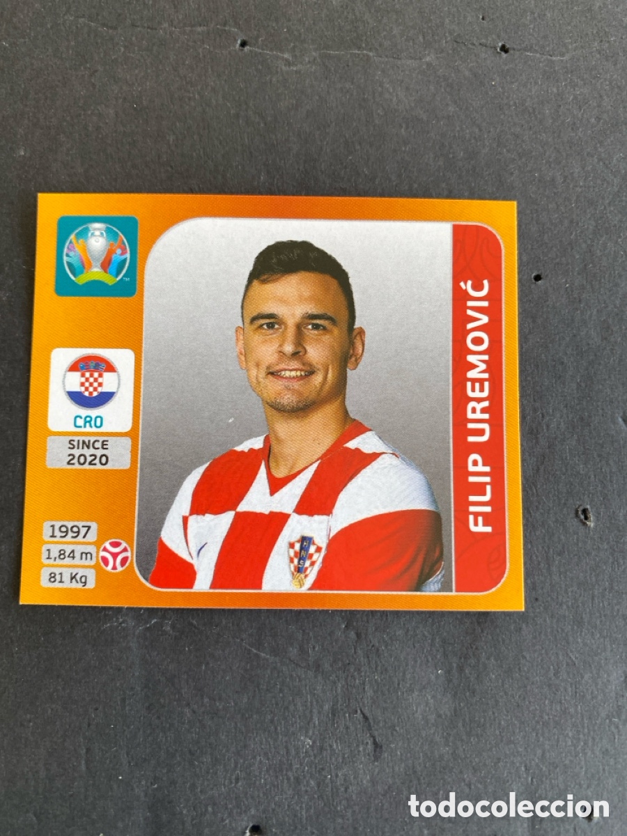 Cromos de f&uacute;tbol: Cromo Mundial Euro 2020 Croacia N* 354