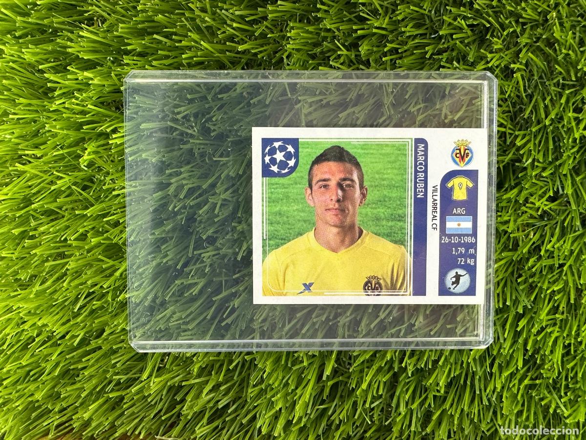 Cromos de f&uacute;tbol: N&ordm; 36 Marco Ruben Villarreal CF UEFA Champions League Stickers 11 12