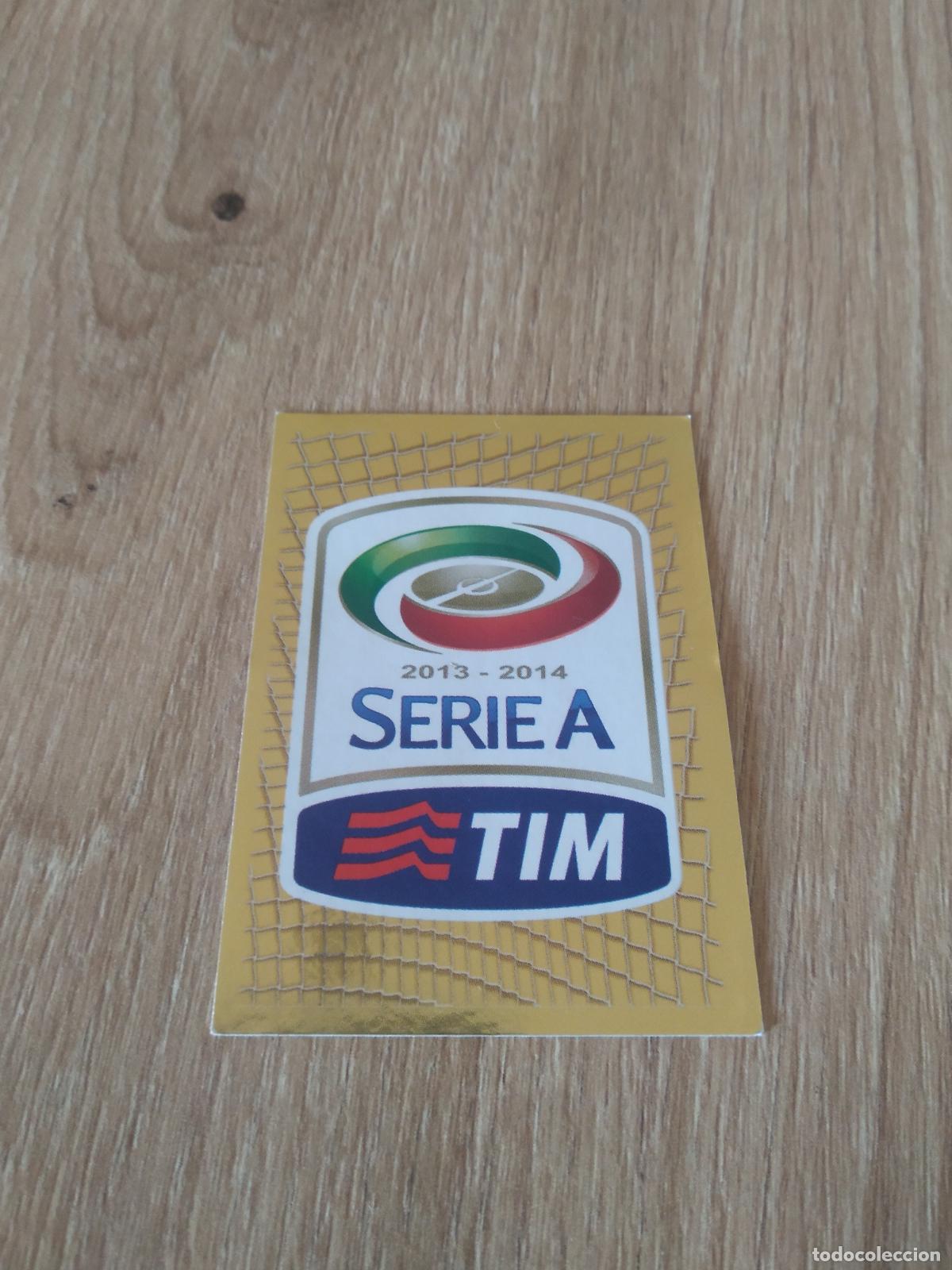 Cromos de f&uacute;tbol: 3 LOGO CROMO FUTBOL PANINI LIGA ITALIA 13-14 CALCIATORI 2013-2014