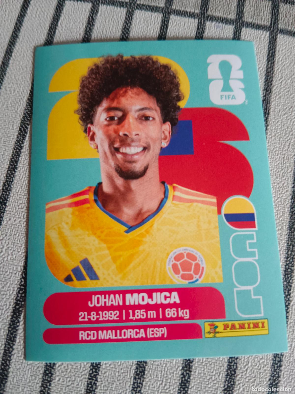 Cromos de f&uacute;tbol: MUNDIAL 2026 ESTADOS UNIDOS USA MEXICO MEJICO CANADA COL 7 COL7 MOJICA COLOMBIA FIFA