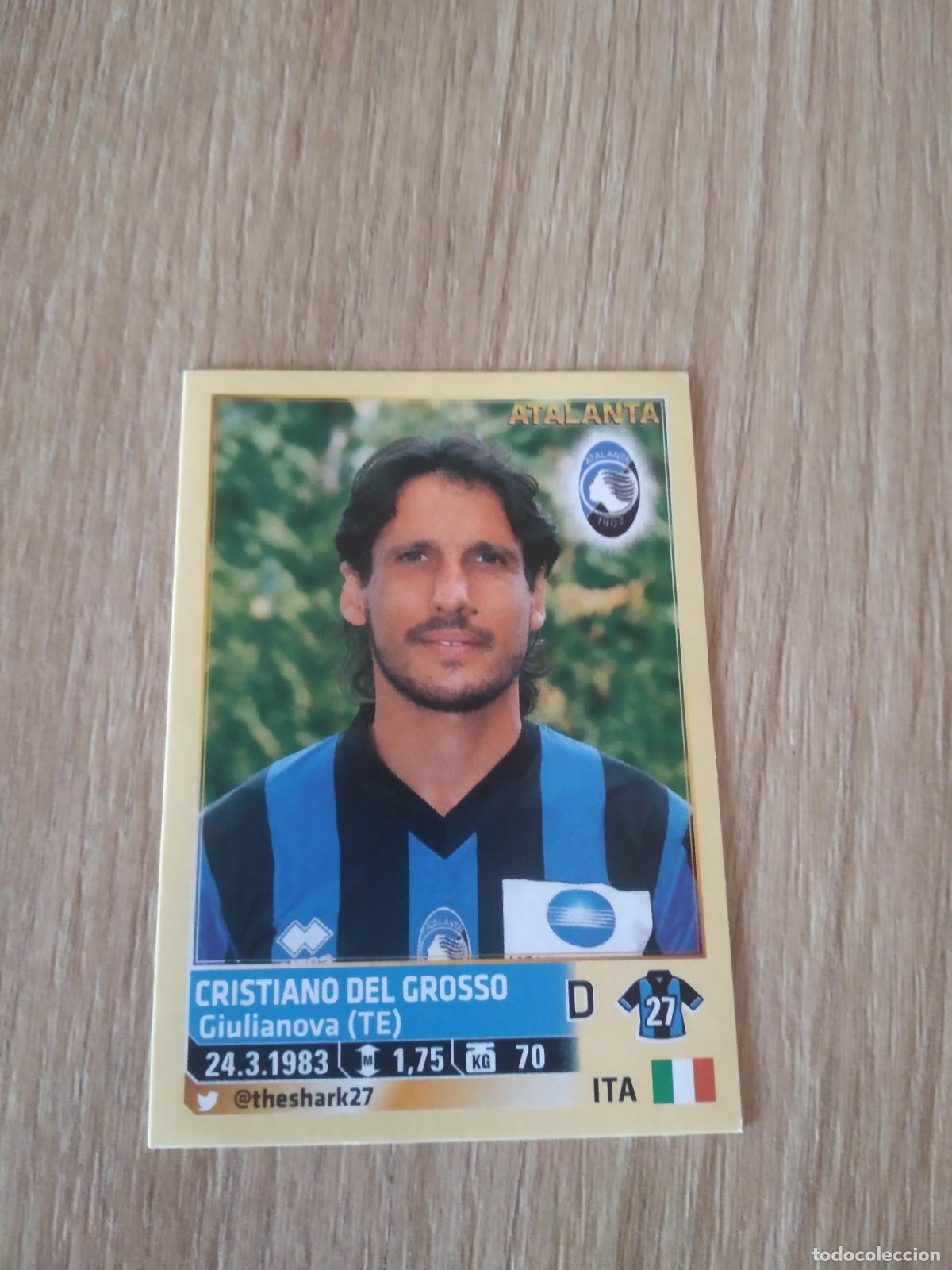 Cromos de Futebol: 24 CRISTIANO DEL GROSSO ATALANTA CROMO FUTBOL PANINI LIGA ITALIA 13-14 CALCIATORI 2013-2014
