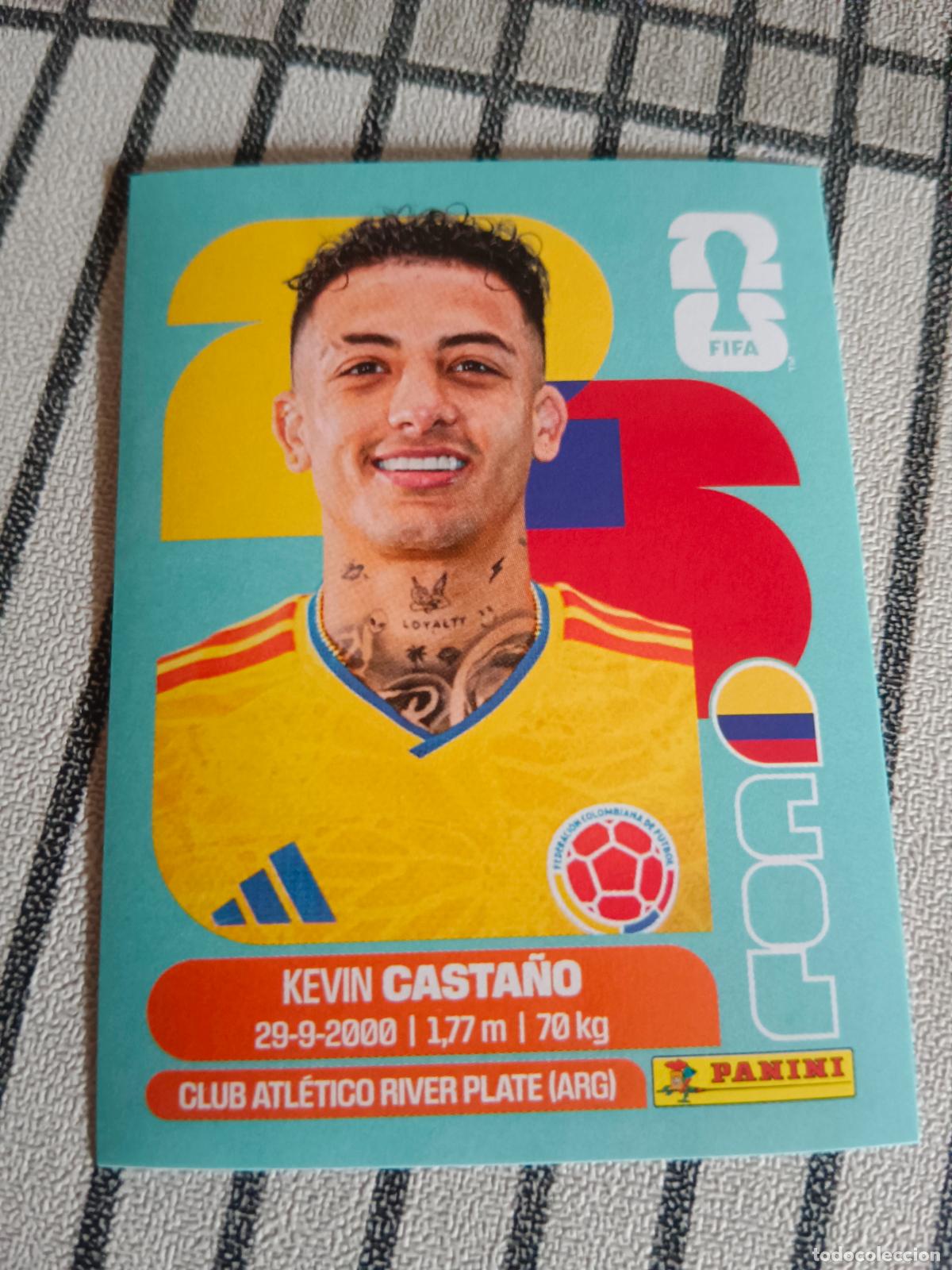 Cromos de Futebol: MUNDIAL 2026 ESTADOS UNIDOS USA MEXICO MEJICO CANADA COL 11 COL11 KEVIN CASTA&Ntilde;O COLOMBIA FIFA