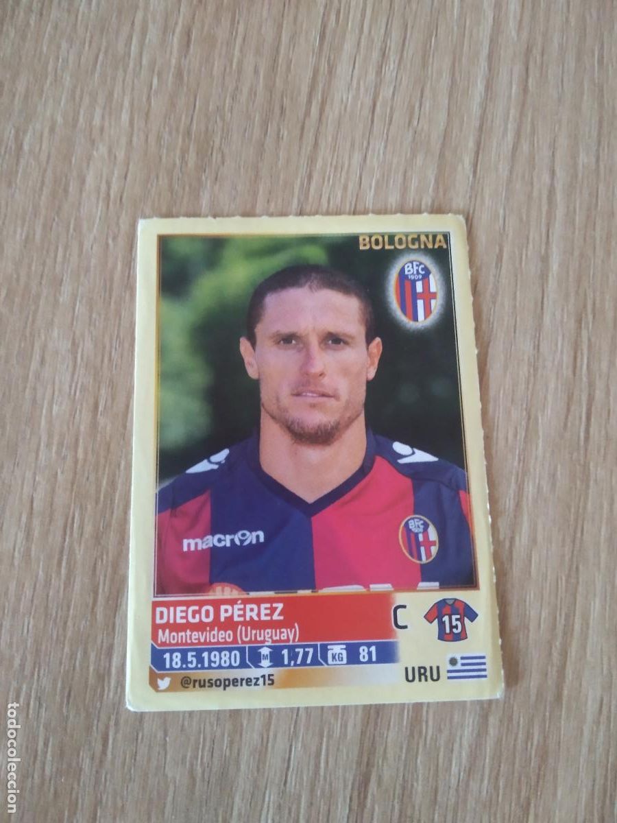Cromos de F&uacute;tbol: 58 DIEGO PEREZ BOLOGNA CROMO FUTBOL PANINI LIGA ITALIA 13-14 CALCIATORI 2013-2014