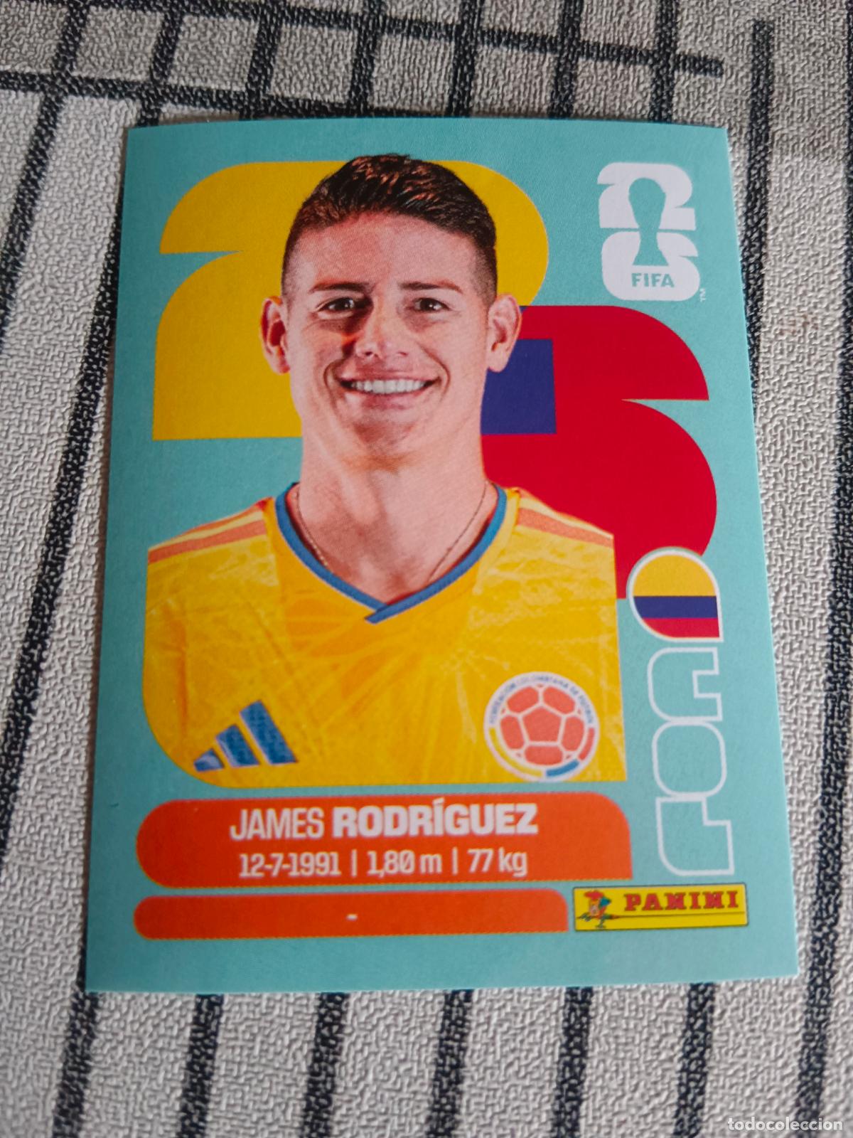 Cromos de F&uacute;tbol: MUNDIAL 2026 ESTADOS UNIDOS USA MEXICO MEJICO CANADA COL 14 COL14 JAMES RODRIGUEZ COLOMBIA FIFA