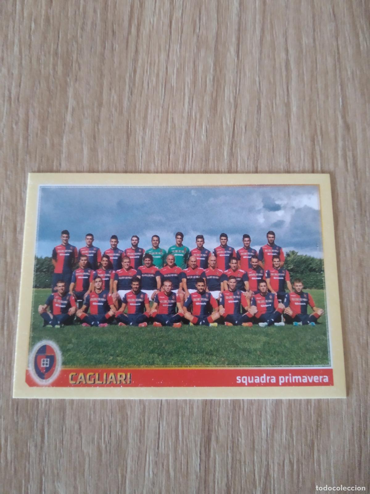 Cromos de F&uacute;tbol: 97 EQUIPO PLANTILLA CAGLIARI CROMO FUTBOL PANINI LIGA ITALIA 13-14 CALCIATORI 2013-2014