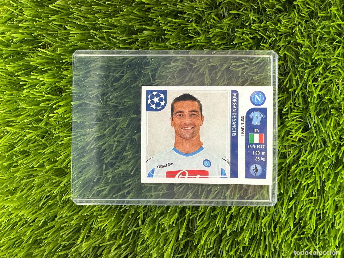 Cromos de F&uacute;tbol: N&ordm; 57 Morgan de Sanctis N&aacute;poles UEFA Champions League Stickers 11 12