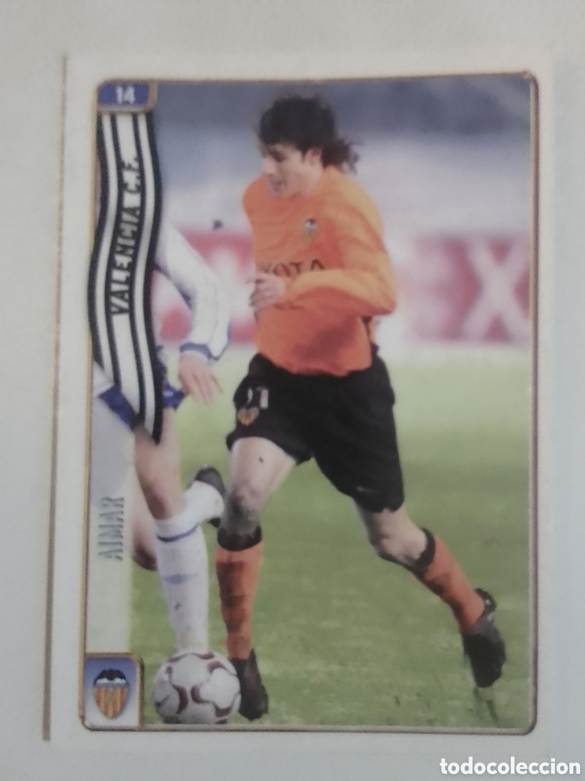 Cromos de F&uacute;tbol: Mundicromo 2005 n&deg; 14 Aimar &bull; Valencia.