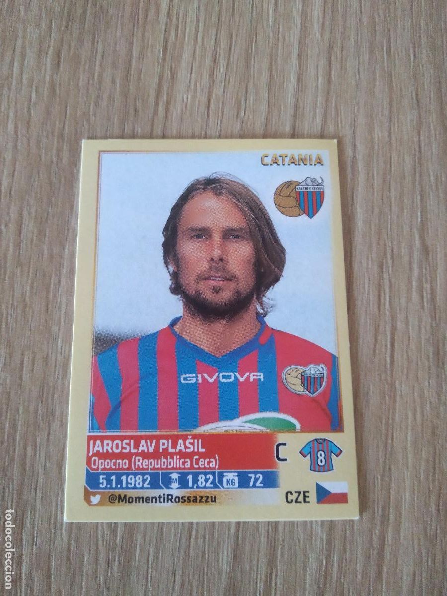 Cromos de F&uacute;tbol: 118 JAROSLAV PLASIL CATANIA CROMO FUTBOL PANINI LIGA ITALIA 13-14 CALCIATORI 2013-2014
