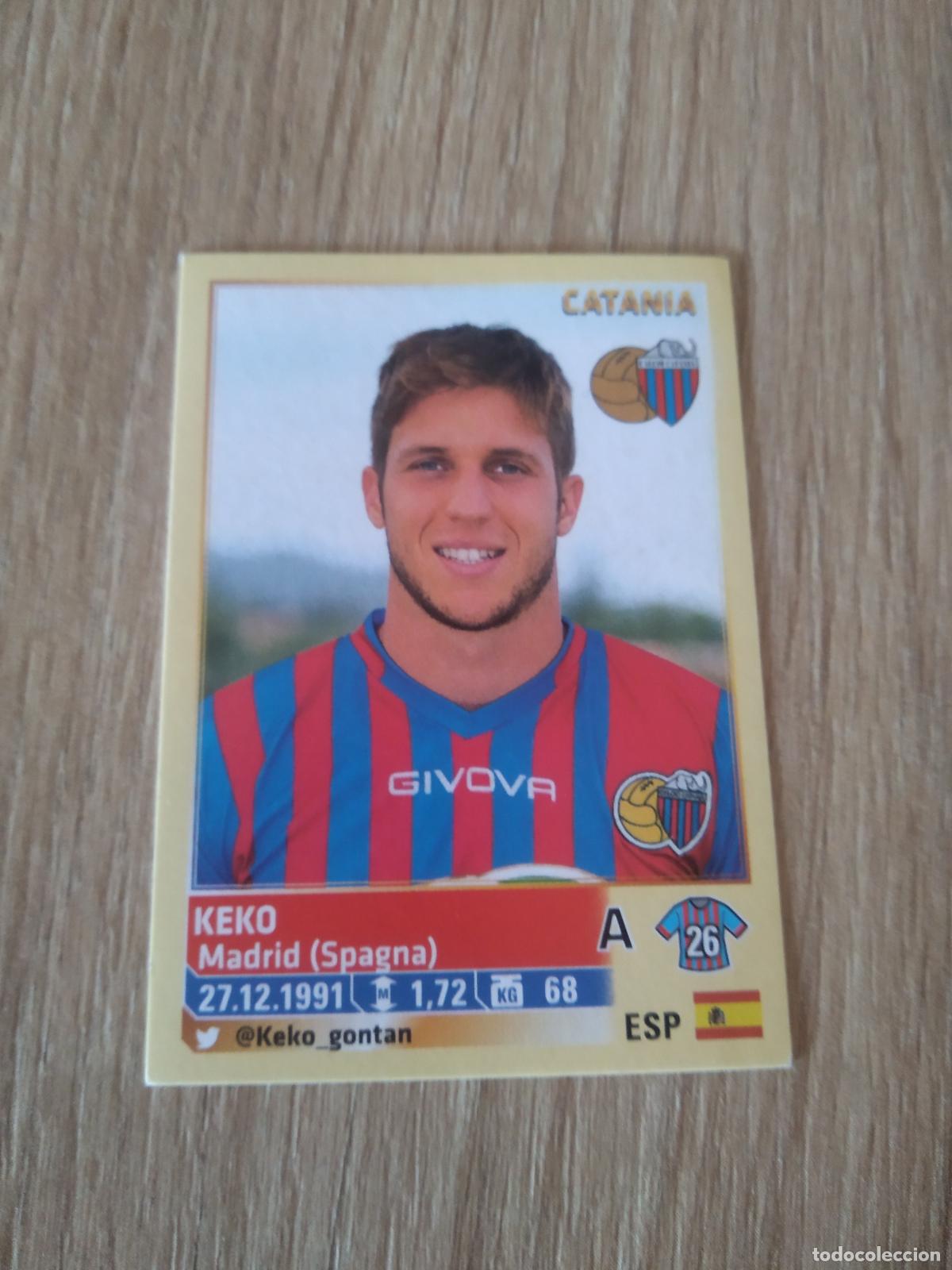 Cromos de F&uacute;tbol: 123 KEKO CATANIA CROMO FUTBOL PANINI LIGA ITALIA 13-14 CALCIATORI 2013-2014