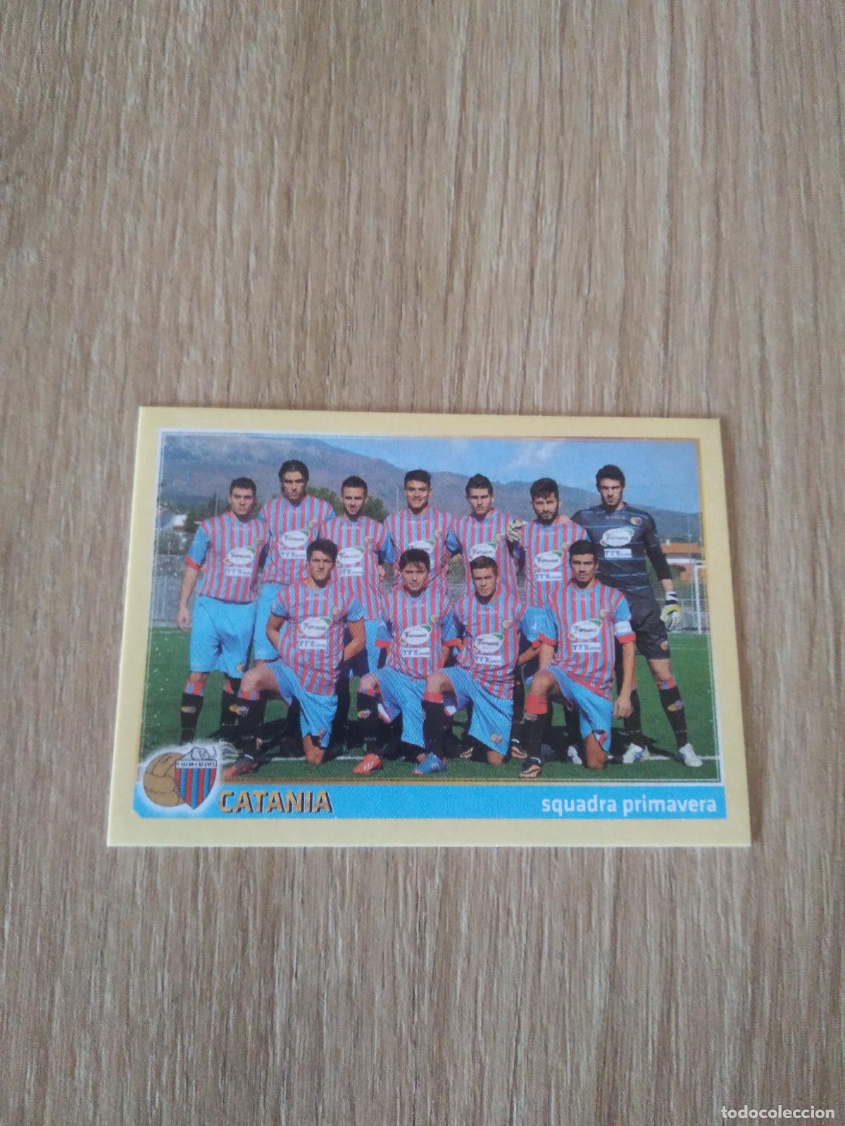 Cromos de F&uacute;tbol: 126 EQUIPO PLANTILLA CATANIA CROMO FUTBOL PANINI LIGA ITALIA 13-14 CALCIATORI 2013-2014
