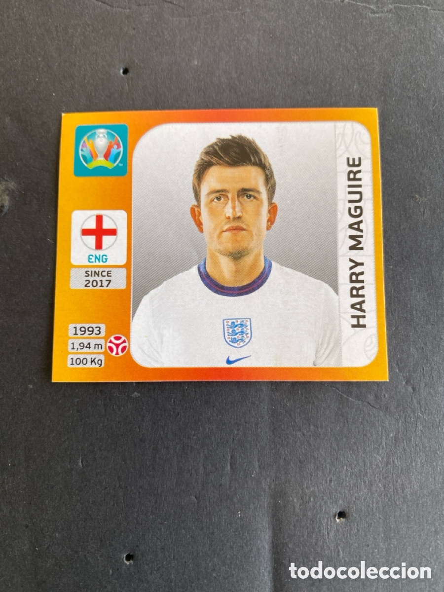 Football Stickers: Cromo Mundial Euro 2020 Inglaterra N* 407