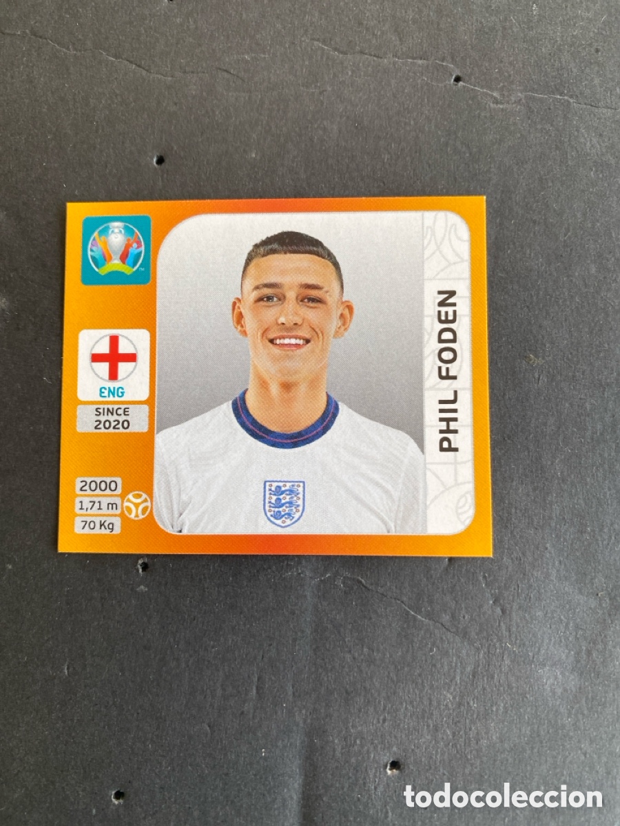 Football Stickers: Cromo Mundial Euro 2020 Inglaterra N* 412
