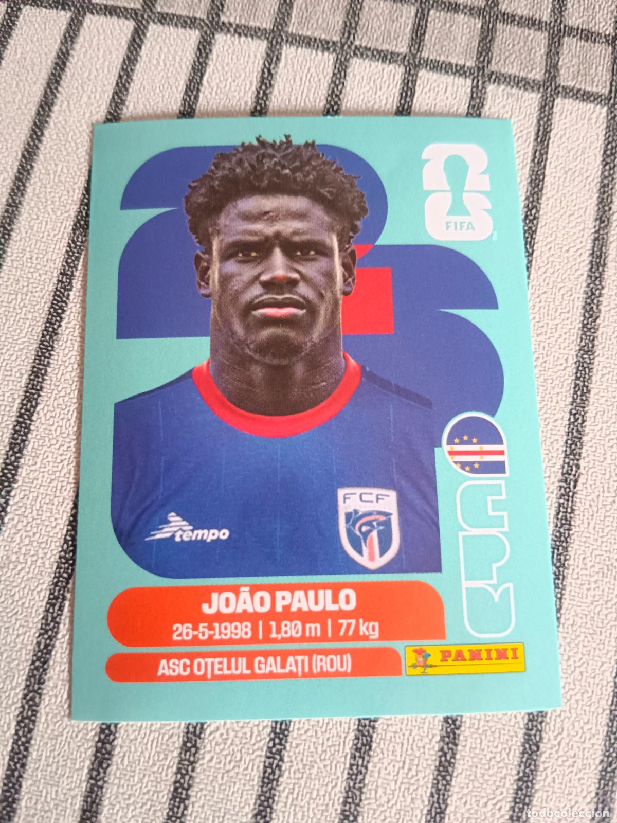 Football Stickers: MUNDIAL 2026 ESTADOS UNIDOS USA MEXICO MEJICO CANADA CPV 8 CPV8 JOAO PAULO CABO VERDE FIFA