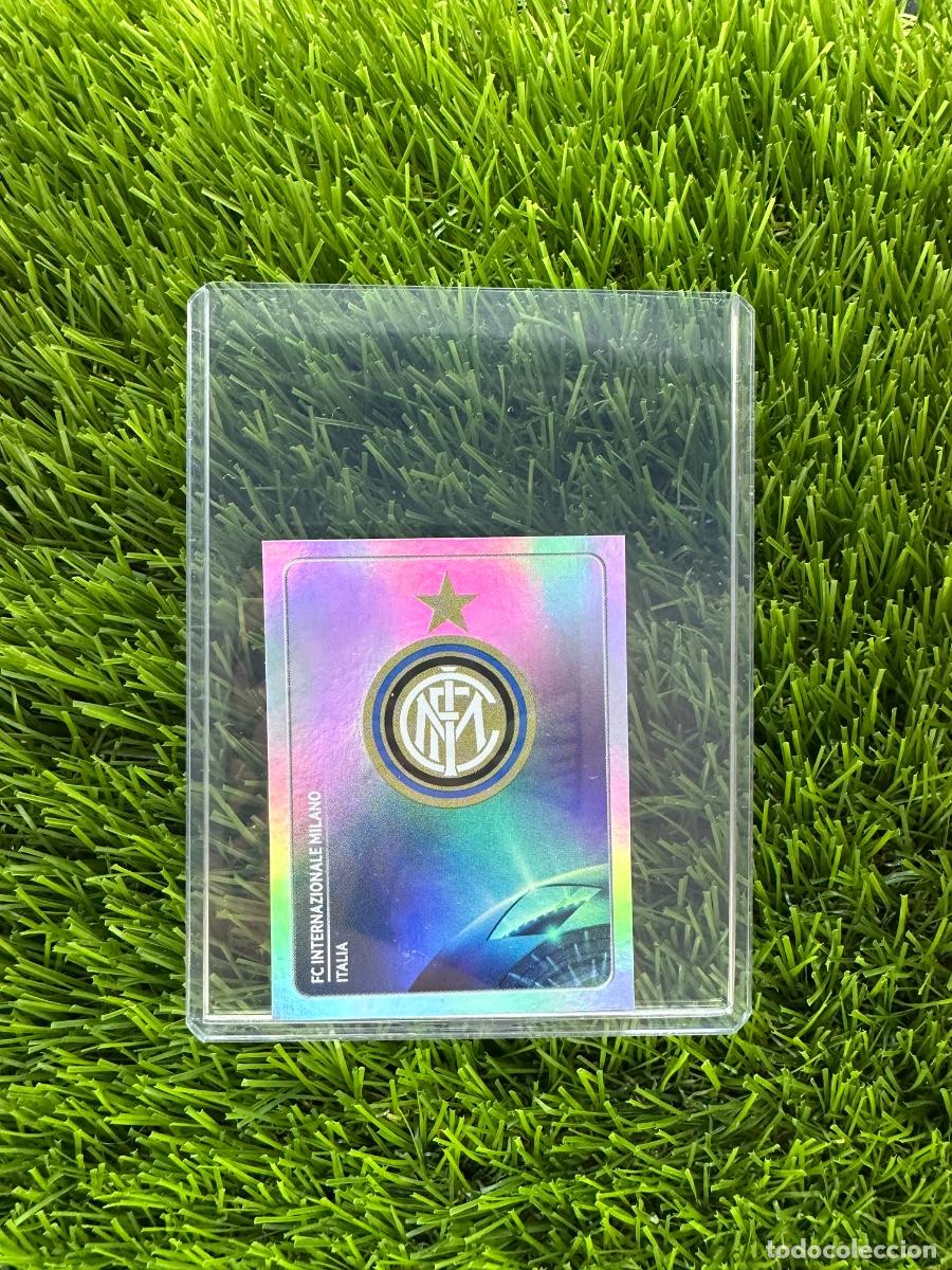 Football Stickers: N&ordm; 73 Escudo Inter de Mil&aacute;n UEFA Champions League Stickers 11 12
