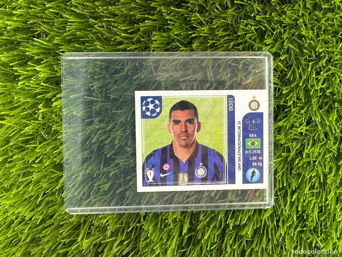 Cromos de F&uacute;tbol: N&ordm; 75 Lucio Inter de Mil&aacute;n UEFA Champions League Stickers 11 12